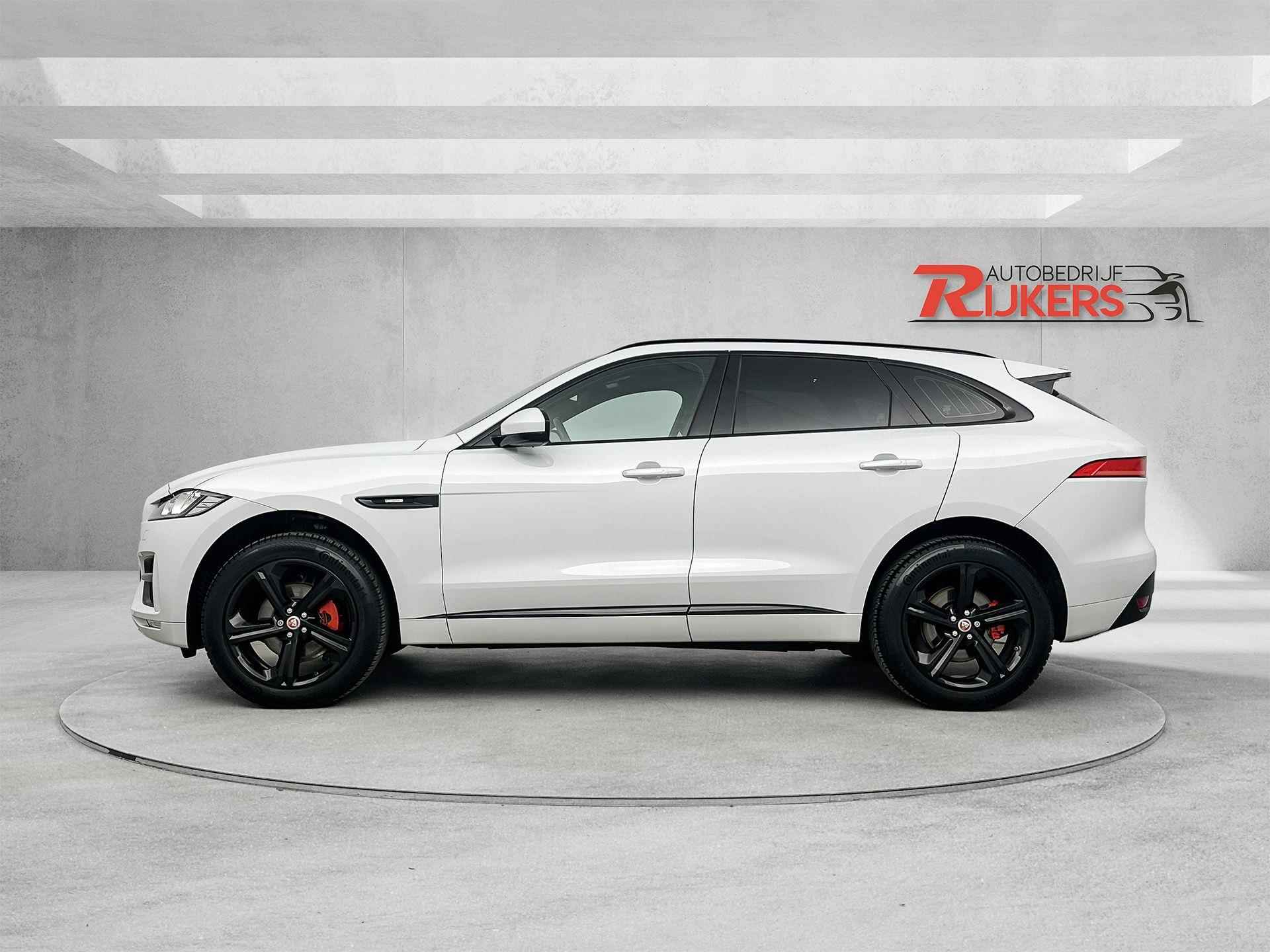 Jaguar F-PACE 2.0 Portfolio AWD 20d,Panodak,Camera,Cruise Contr,Stuur+Stoelverw,Climate Contr,Lane Asist,Navi,Elektr A.klep,Keyles - 10/35