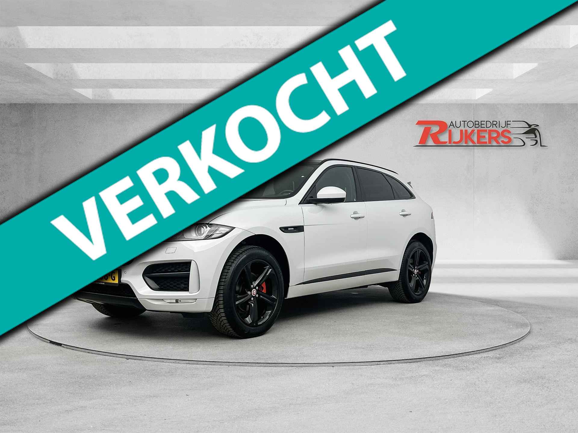 Jaguar F-PACE 2.0 Portfolio AWD 20d,Panodak,Camera,Cruise Contr,Stuur+Stoelverw,Climate Contr,Lane Asist,Navi,Elektr A.klep,Keyles