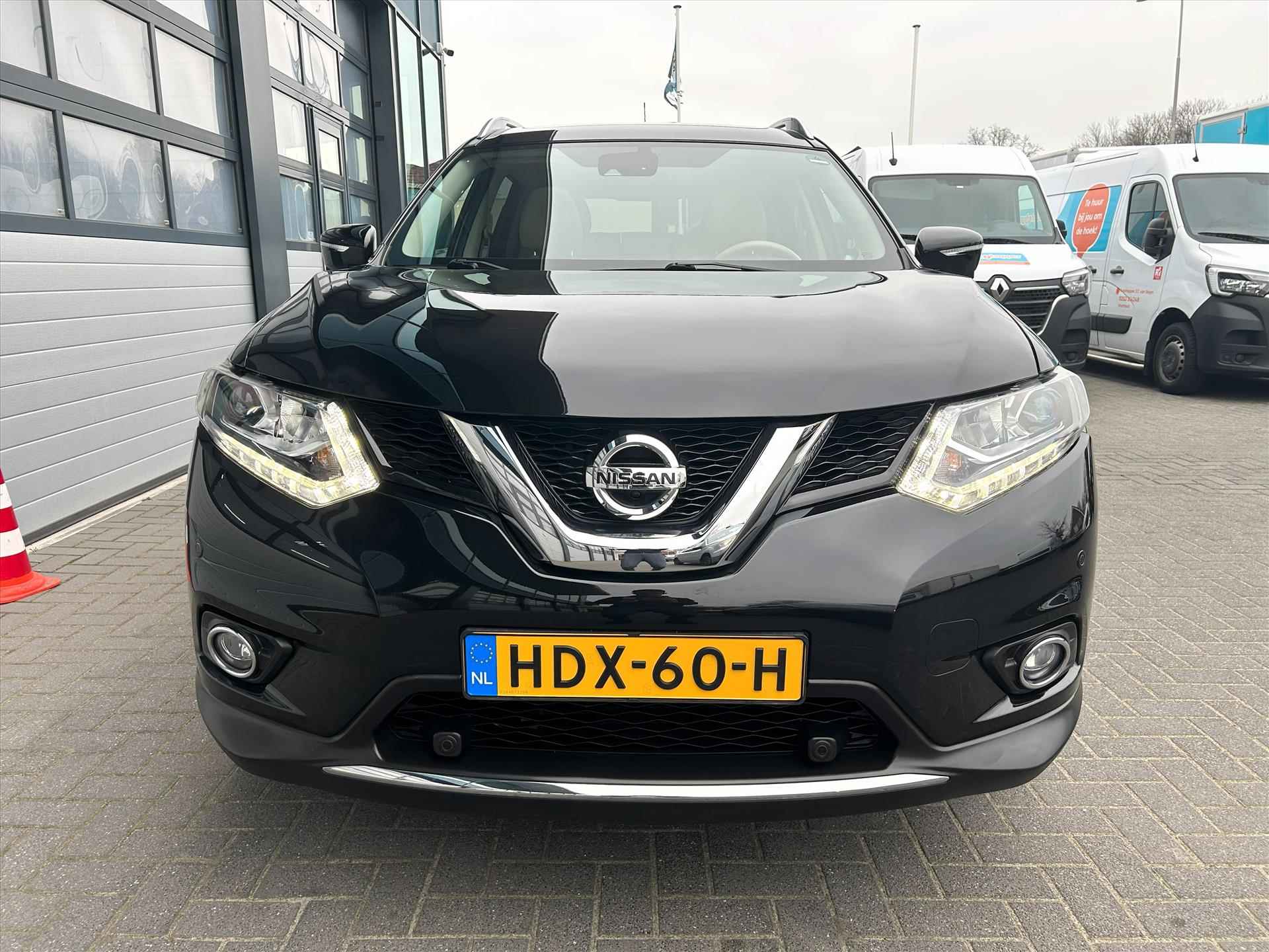 Nissan X-Trail 1.6 Tekna 163pk, Trekhaak, Leder, Panodak - 3/39