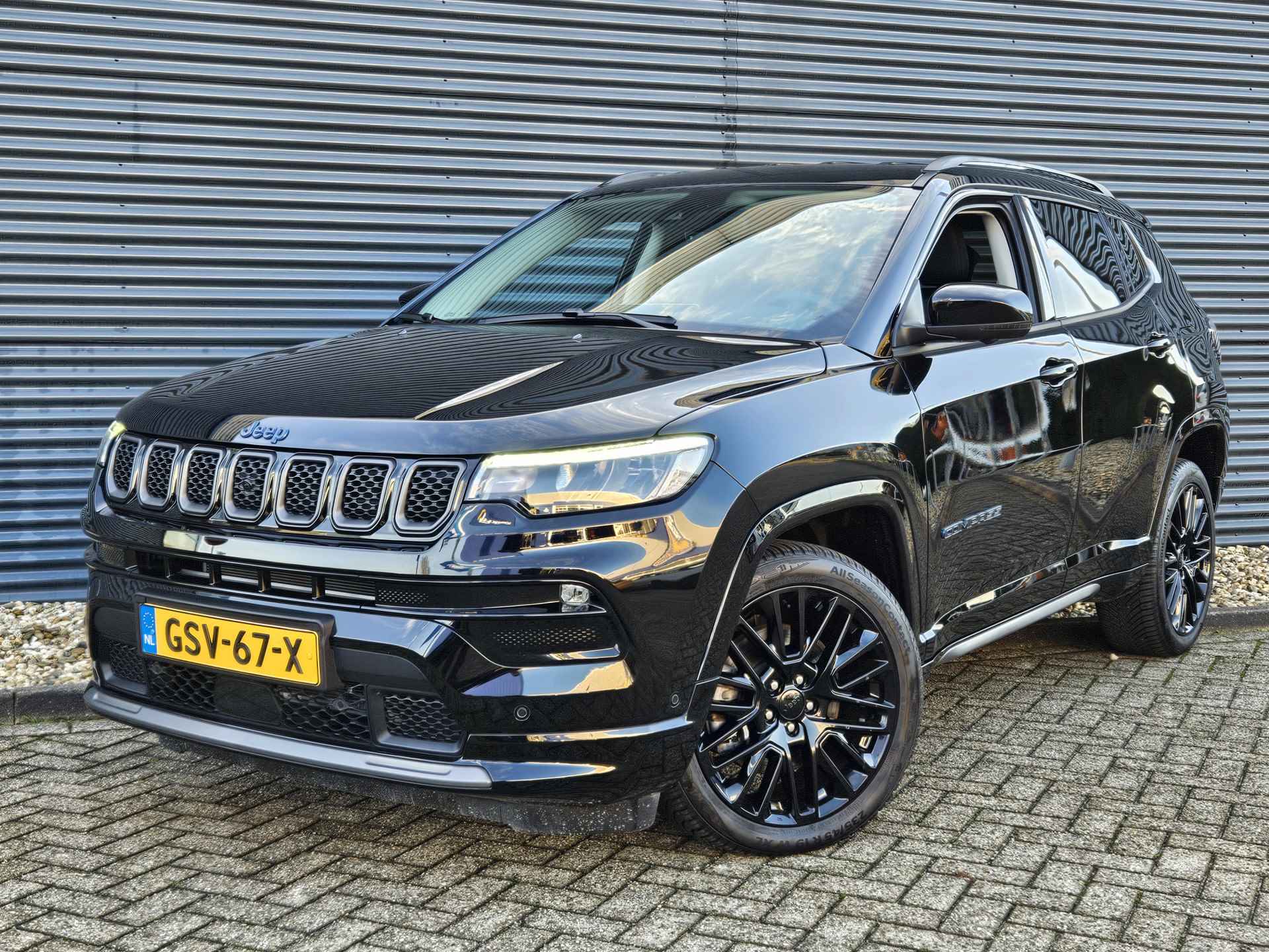 Jeep Compass 4xe 240 Plug-in Hybrid Electric S Alpine Soundsystem | 360 View Camera | Leder ! Black Pack ! Supercomplete Uitvoering !! - 49/49