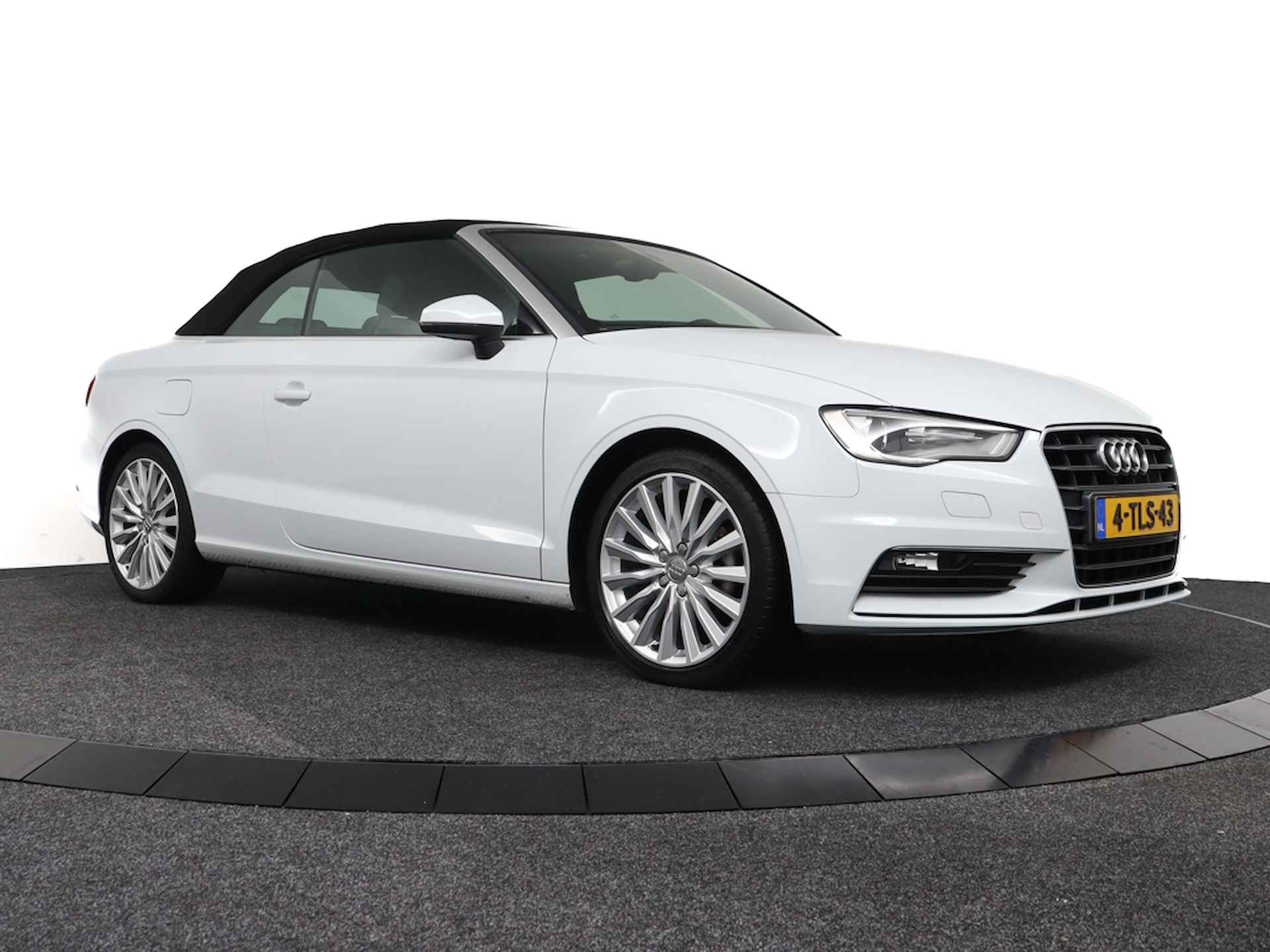 Audi A3 Cabriolet 1.4 TFSI Ambition Pro Line Plus | Gletsjer White, Orig.NL 100% onderhouden! | Navigatie | PDC | Cruise Control | Climatronic -RIJKLAAR - 25/54