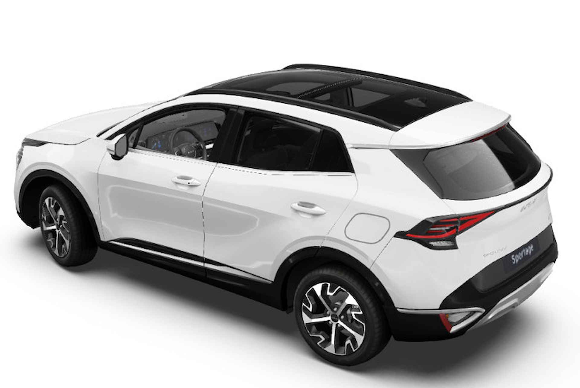 Kia Sportage 1.6 T-GDi Plug-in Hybrid AWD DynamicPlusLine | Private Lease vanaf € 599,- | Stoelverwarming vóór en achter | Dodehoekassistentie (BCA) | Slimme automatische achterklep | Nu te bestellen KIA Leiderdorp: 071 760 06 00 - 4/8