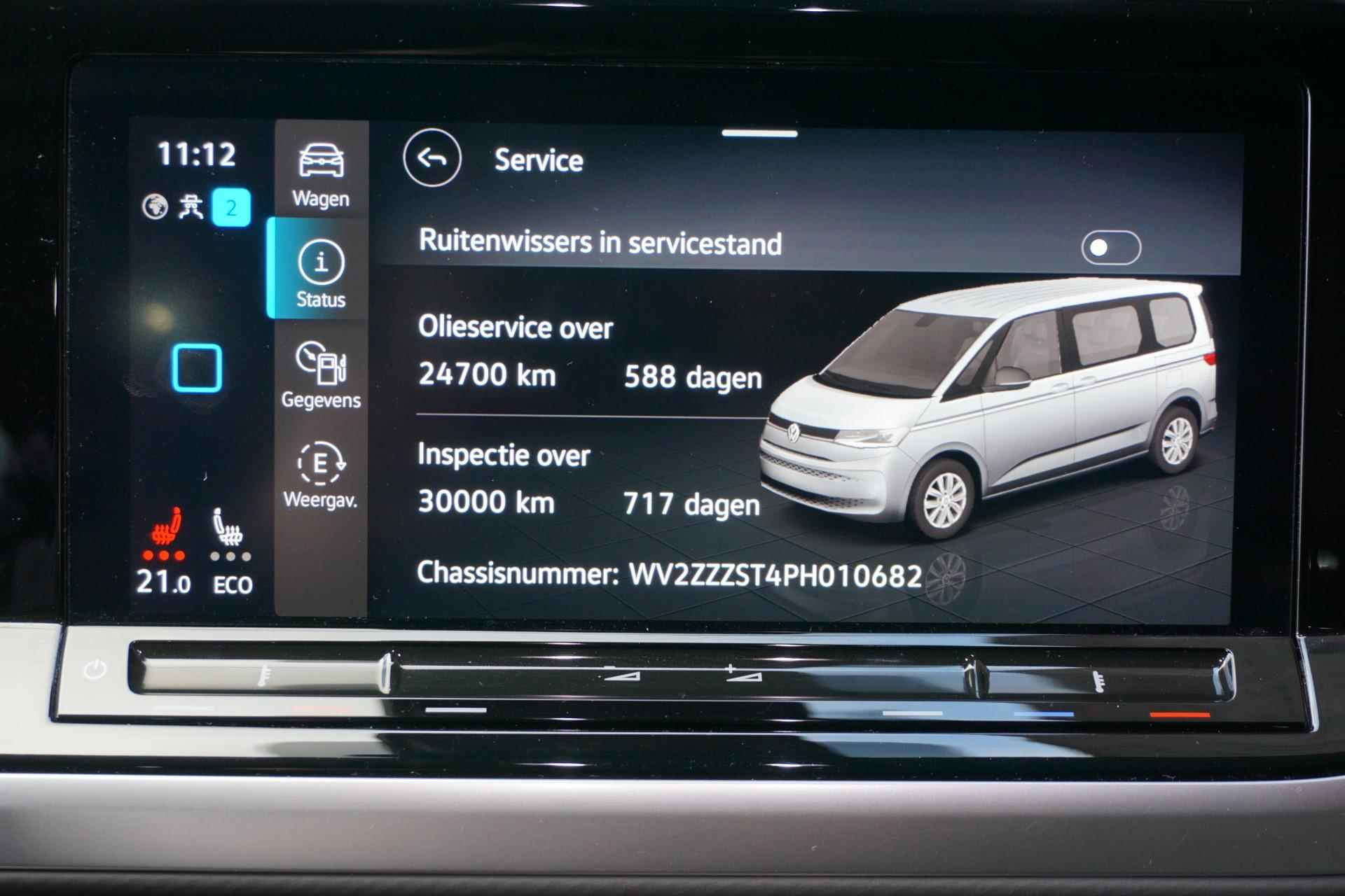 Volkswagen Multivan 1.4 eHybrid L2H1 Life 218pk DSG | 7-zits | Climatronic | Elektrische schuifdeuren | Trekhaak - 51/56