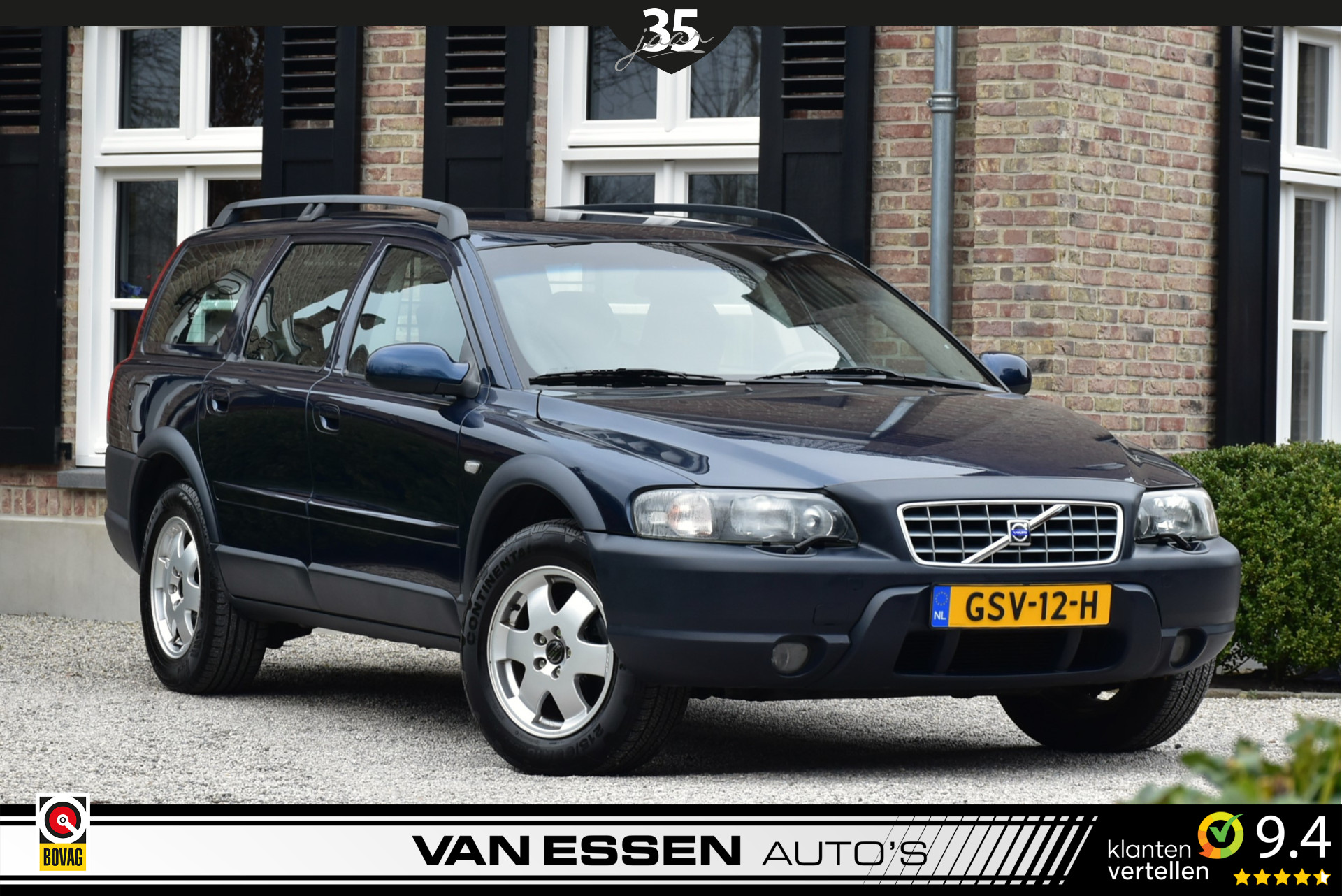 Volvo V70 Cross Country 2.4 T Comfort Line Automaat Leder Stoelverw. Airco Nieuwstaat!