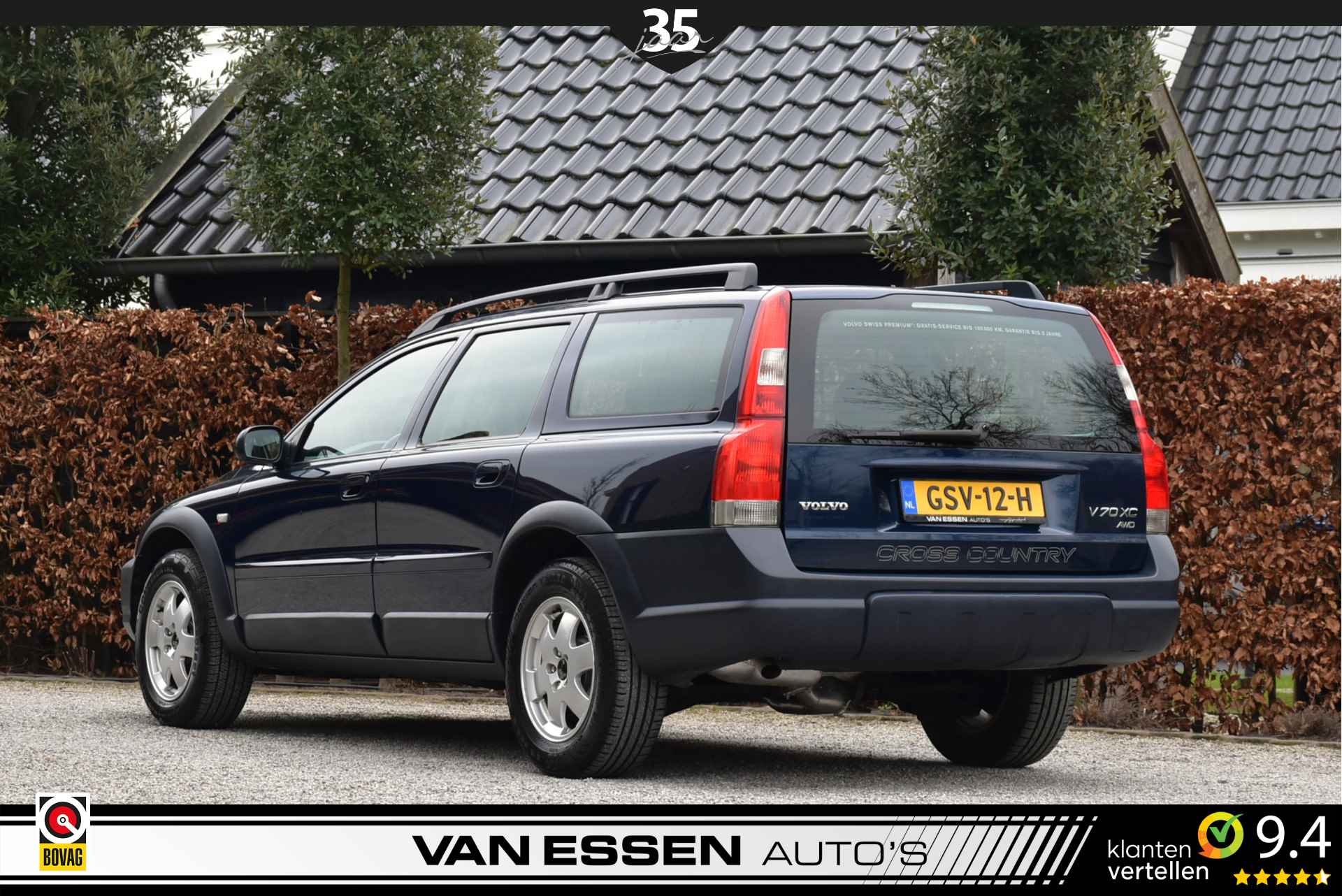 Volvo V70 Cross Country 2.4 T Comfort Line Automaat Leder Stoelverw. Airco Nieuwstaat! - 24/27