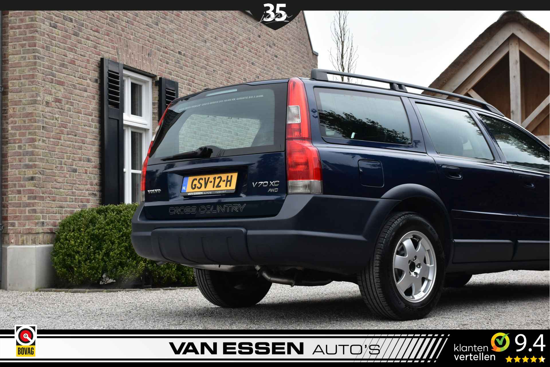 Volvo V70 Cross Country 2.4 T Comfort Line Automaat Leder Stoelverw. Airco Nieuwstaat! - 25/27