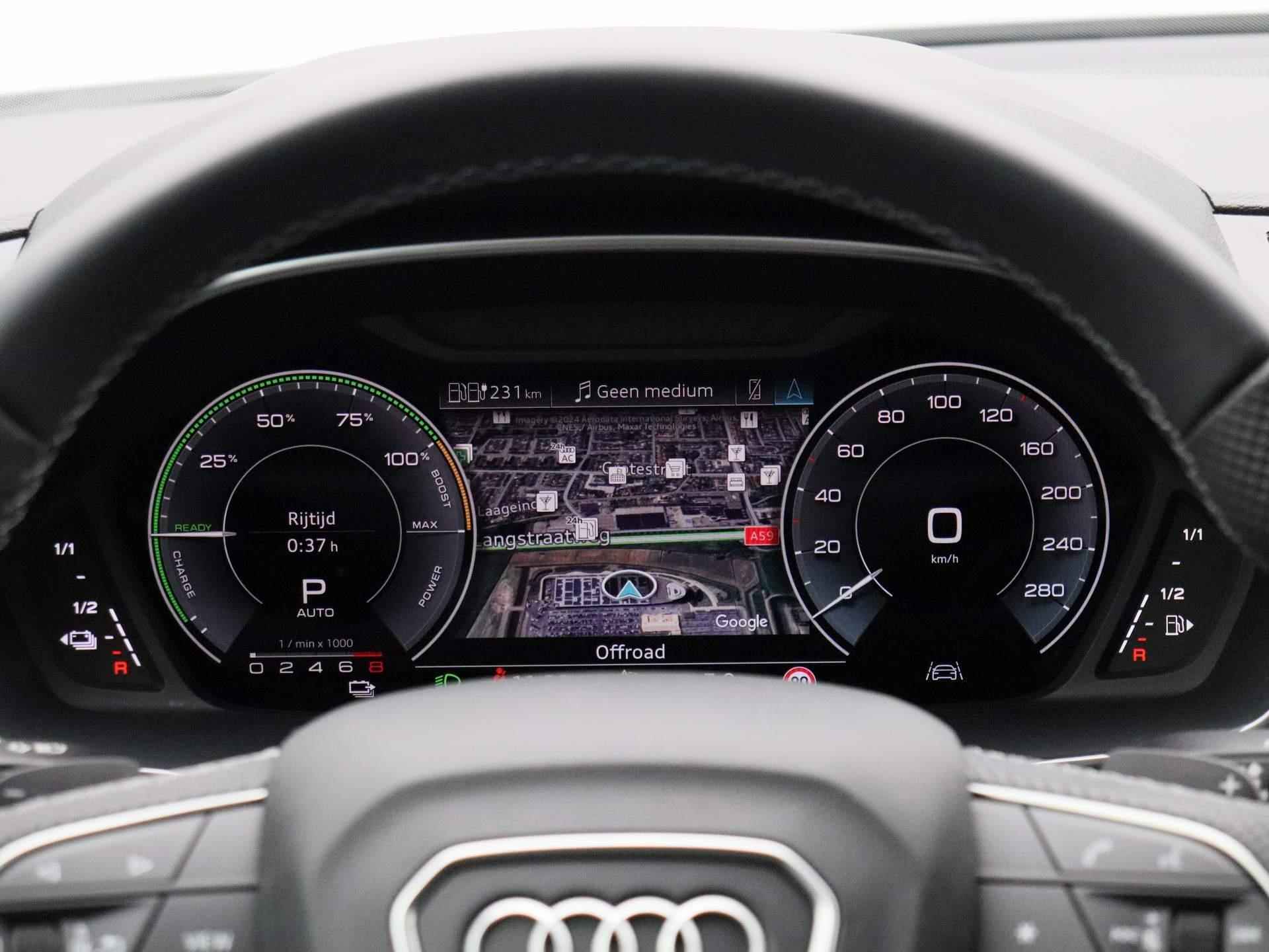 Audi Q3 45 TFSI e S edition 245 PK | Automaat | S-line | Navigatie Plus | Virtual Cockpit Plus | Audi Sound System | Optiekpakket Zwart | Achteruitrijcamera | Parkeersensoren | Cruise Control | Stoelverwarming | Lichtmetalen velgen | LED | - 8/52