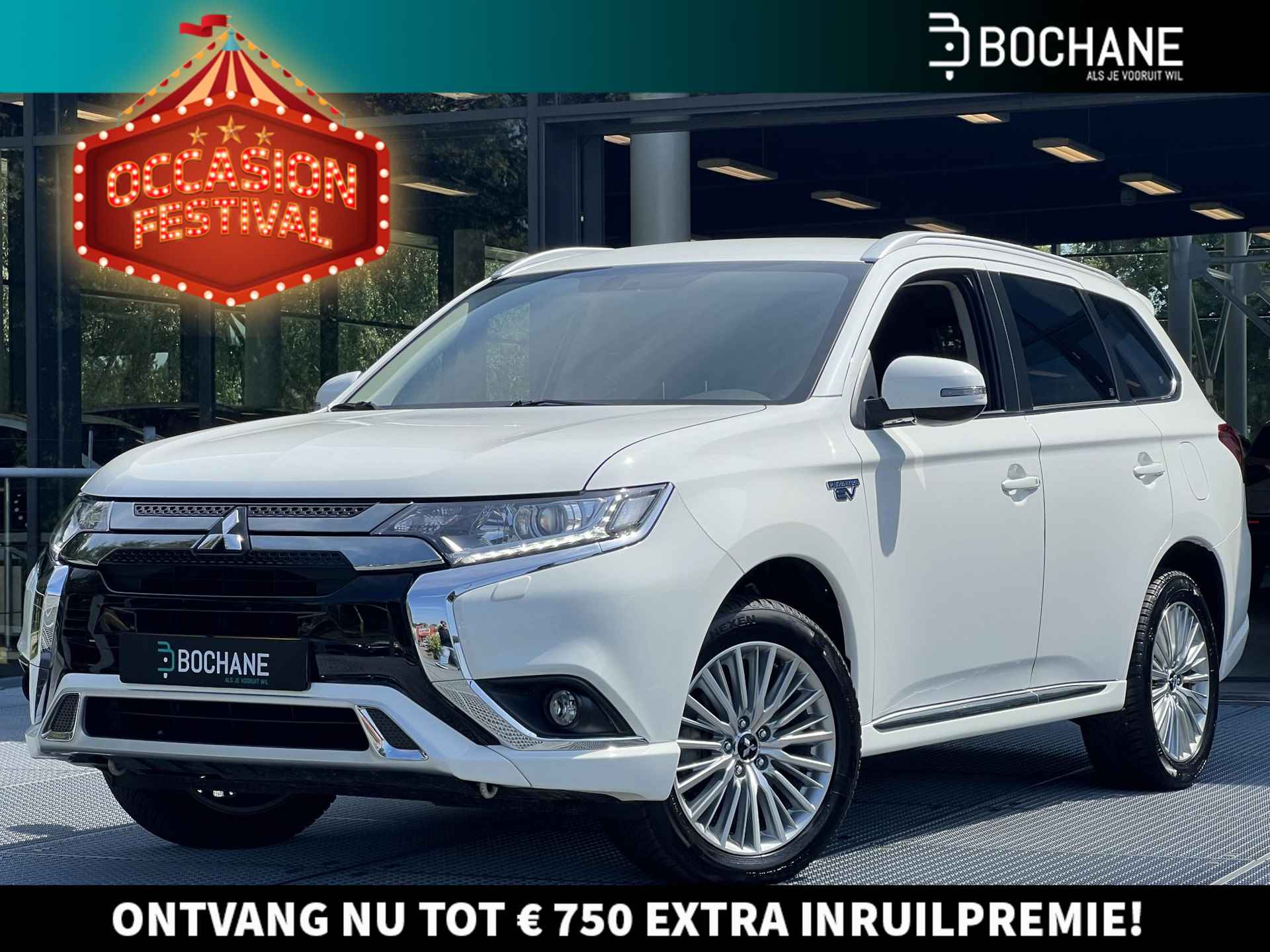 Mitsubishi Outlander 2.4 PHEV Pure+ | Cruise Control | Carplay/Android | Afneembare Trekhaak | - 1/29