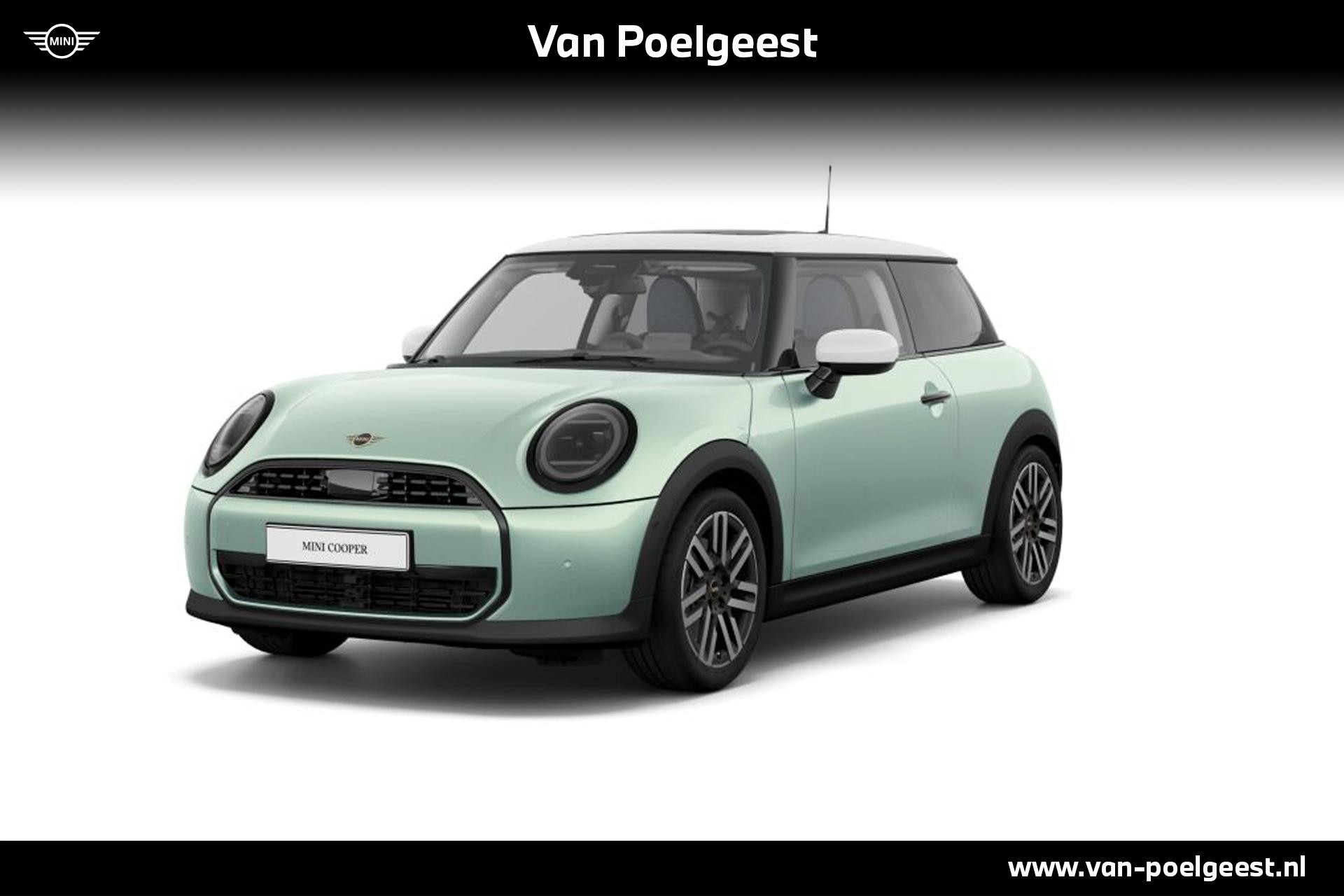 MINI Cooper 3-deurs 1.5 Cooper C Classic | Pakket M | Dak en spiegelkappen in wit