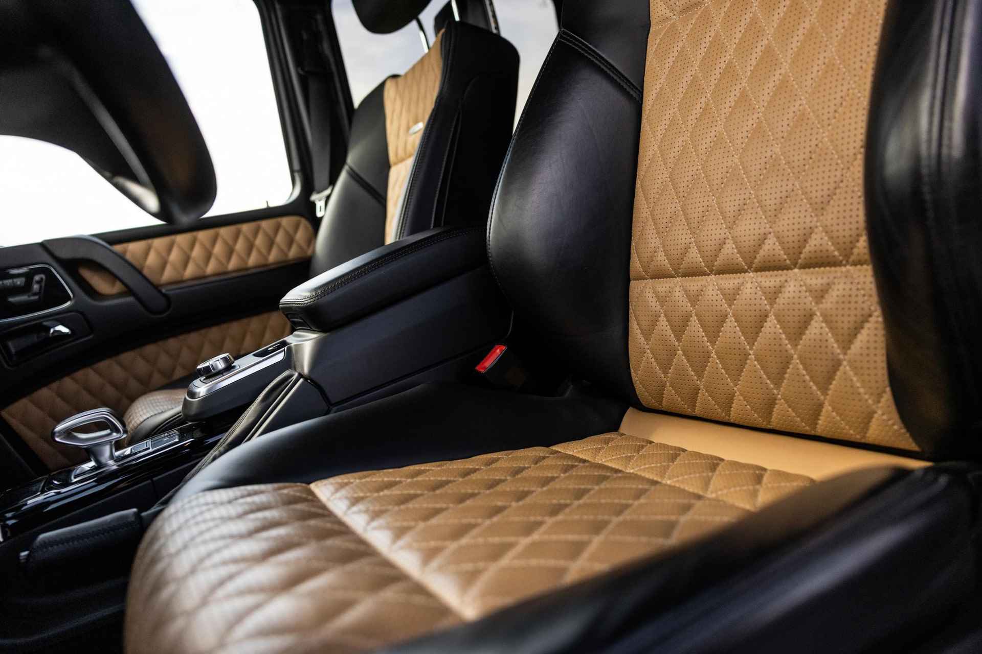 Mercedes-Benz G-klasse AMG 65 | V12 | UNIEK! | Designo | Adaptieve cruise control | Panoramadak | Stoelverwarming en verkoeling | Nieuwprijs €407.000,- | - 33/74