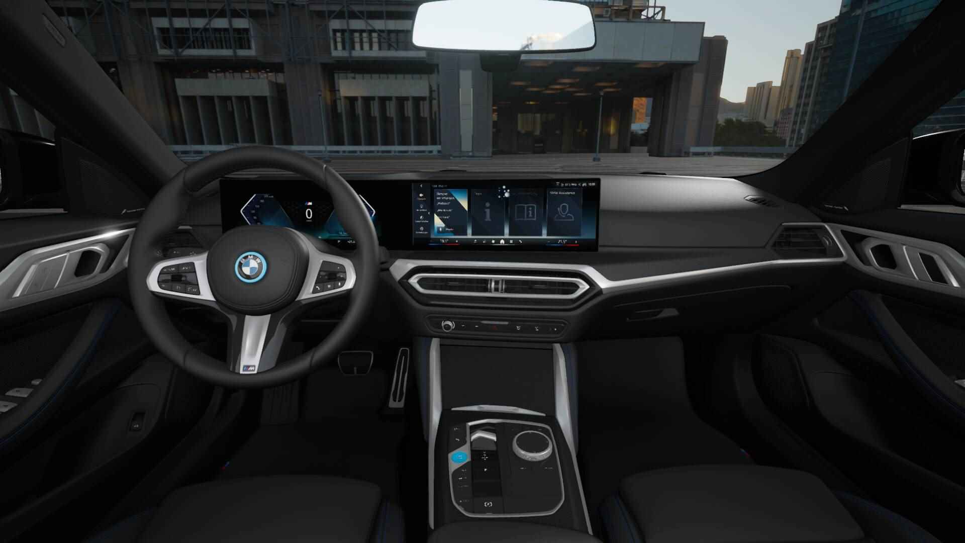 BMW i4 eDrive35 M Sport 70 kWh / Schuif-kanteldak / Laserlight / Comfort Access / Widescreen Display / Harman Kardon / Parking Assistant / Live Cockpit Plus - 7/11