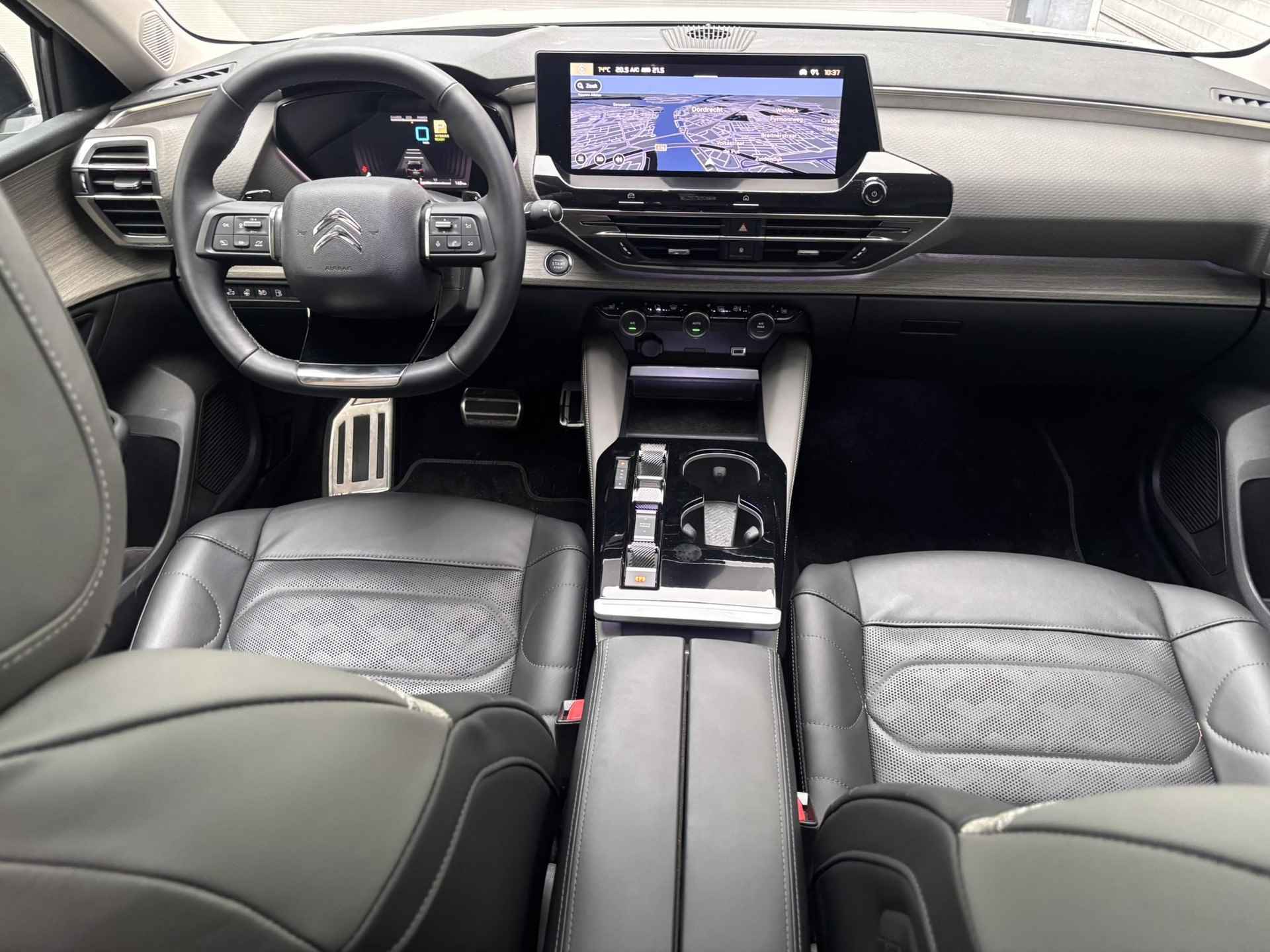 Citroën C5 X Shine Pack 1.6 PHEV Hybrid 225pk ë-EAT8 AUTOMAAT | SCHUIF/KANTELDAK | 360° CAMERA | NAPPA LEDER | HANDSFREE A.KLEP | NAVI | STOELVERW. EN STOELKOELING | ADAPTIVE CRUISE | KEYLESS ENTRY | DAB+ | - 21/89