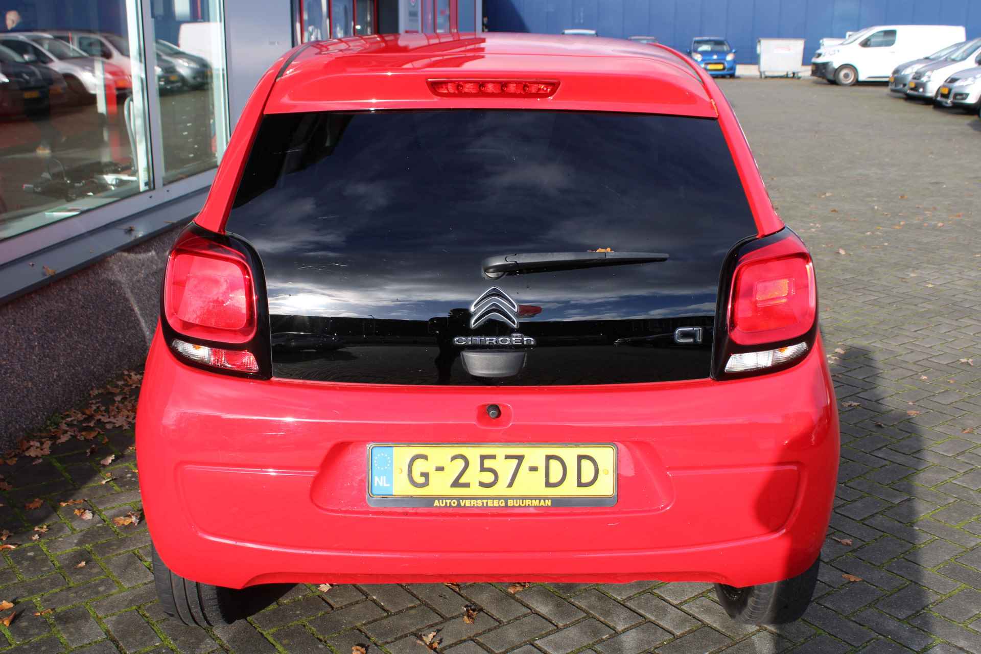 Citroën C1 1.0 VTi Feel 5DRS Radio, Airco, Elektrische ramen voor, Centrale vergrendeling, BOVAG garantie - 17/20
