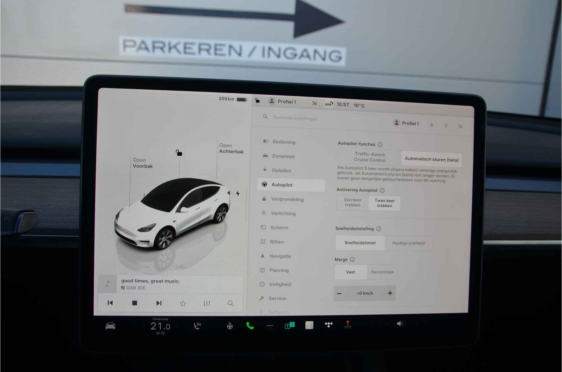 Tesla Model Y RWD 58 kWh AutoPilot, Warmtepomp, LFP accu dus 100% Opladen - 18/34