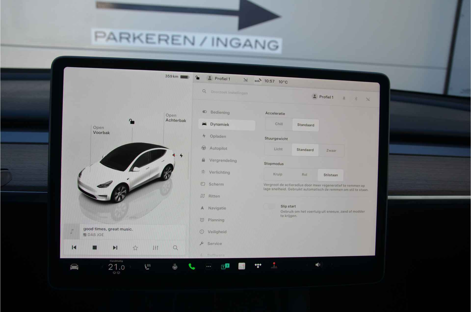 Tesla Model Y RWD 58 kWh AutoPilot, Warmtepomp, LFP accu dus 100% Opladen - 20/34