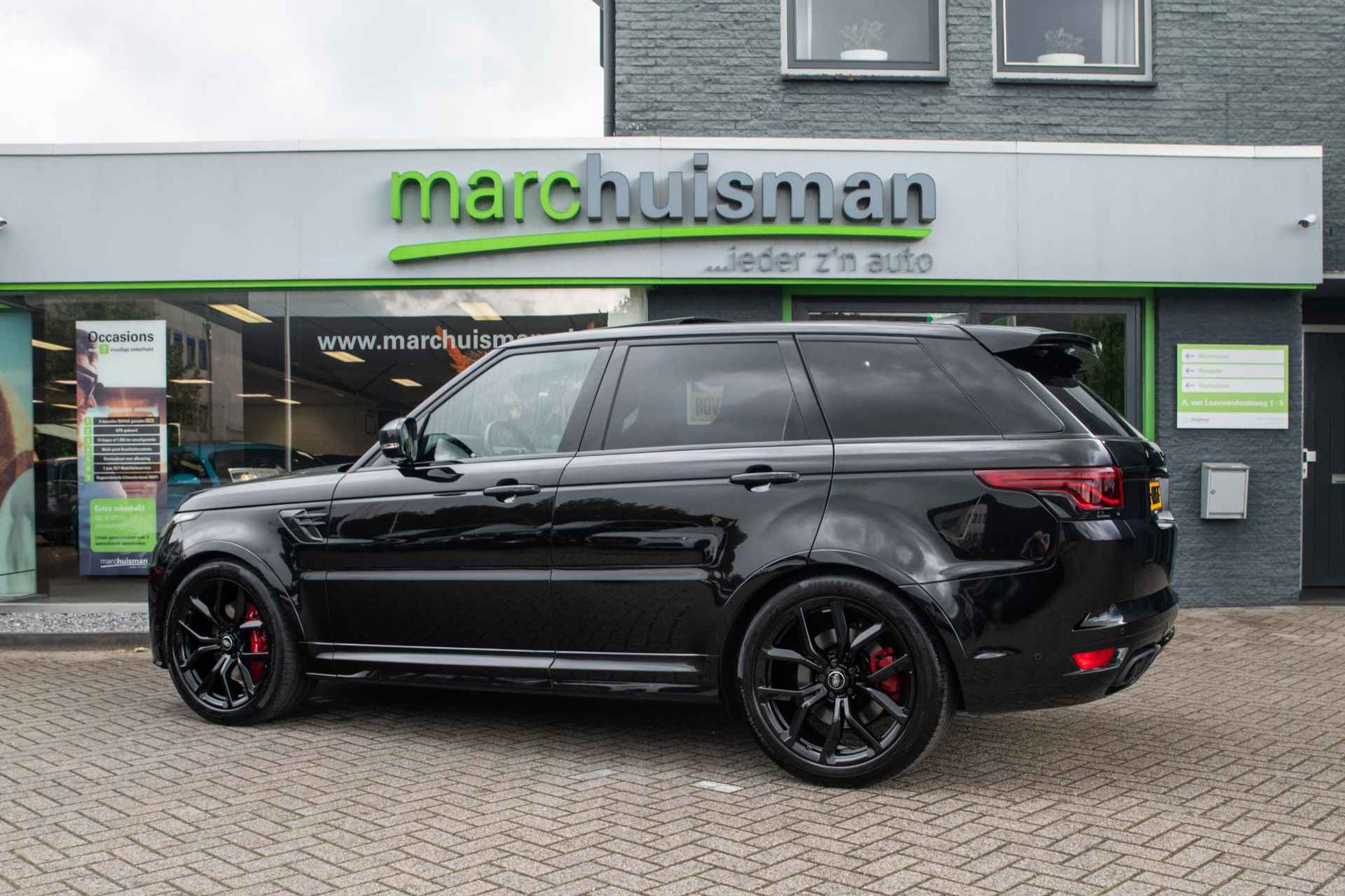 Land Rover Range Rover Sport 5.0 V8 SC SVR / CARBON EDITION / NWPRS 225K / PANODAK - 6/54