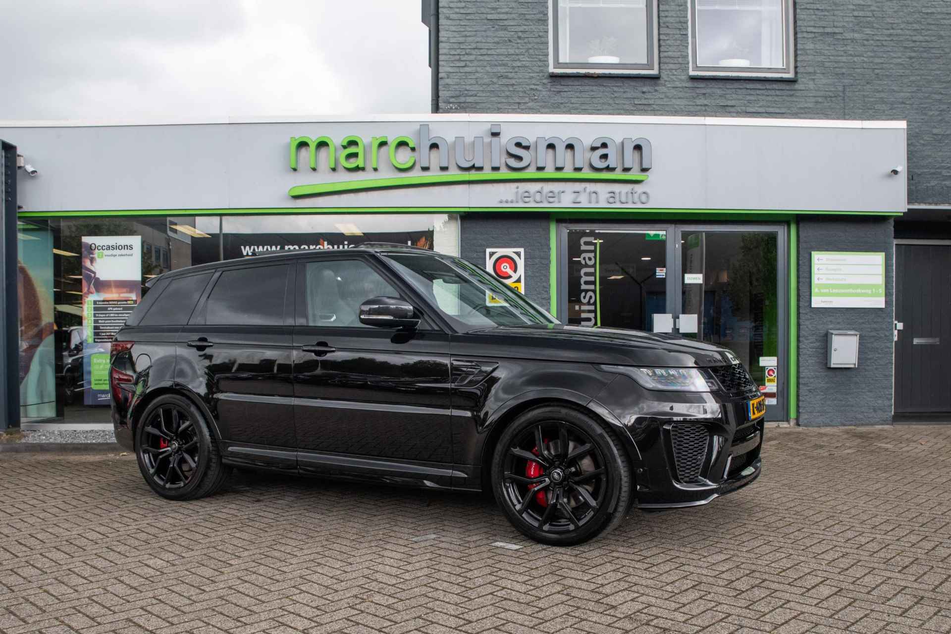 Land Rover Range Rover Sport 5.0 V8 SC SVR / CARBON EDITION / NWPRS 225K / PANODAK - 7/54