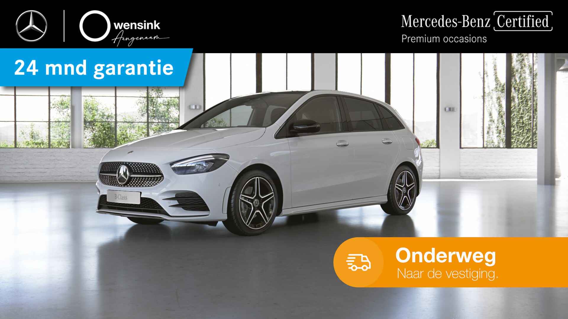 Mercedes-Benz B-klasse 200 Business Solution AMG | Night | Panoramadak | Apple Carplay | Achteruitrijcamera | - 1/14