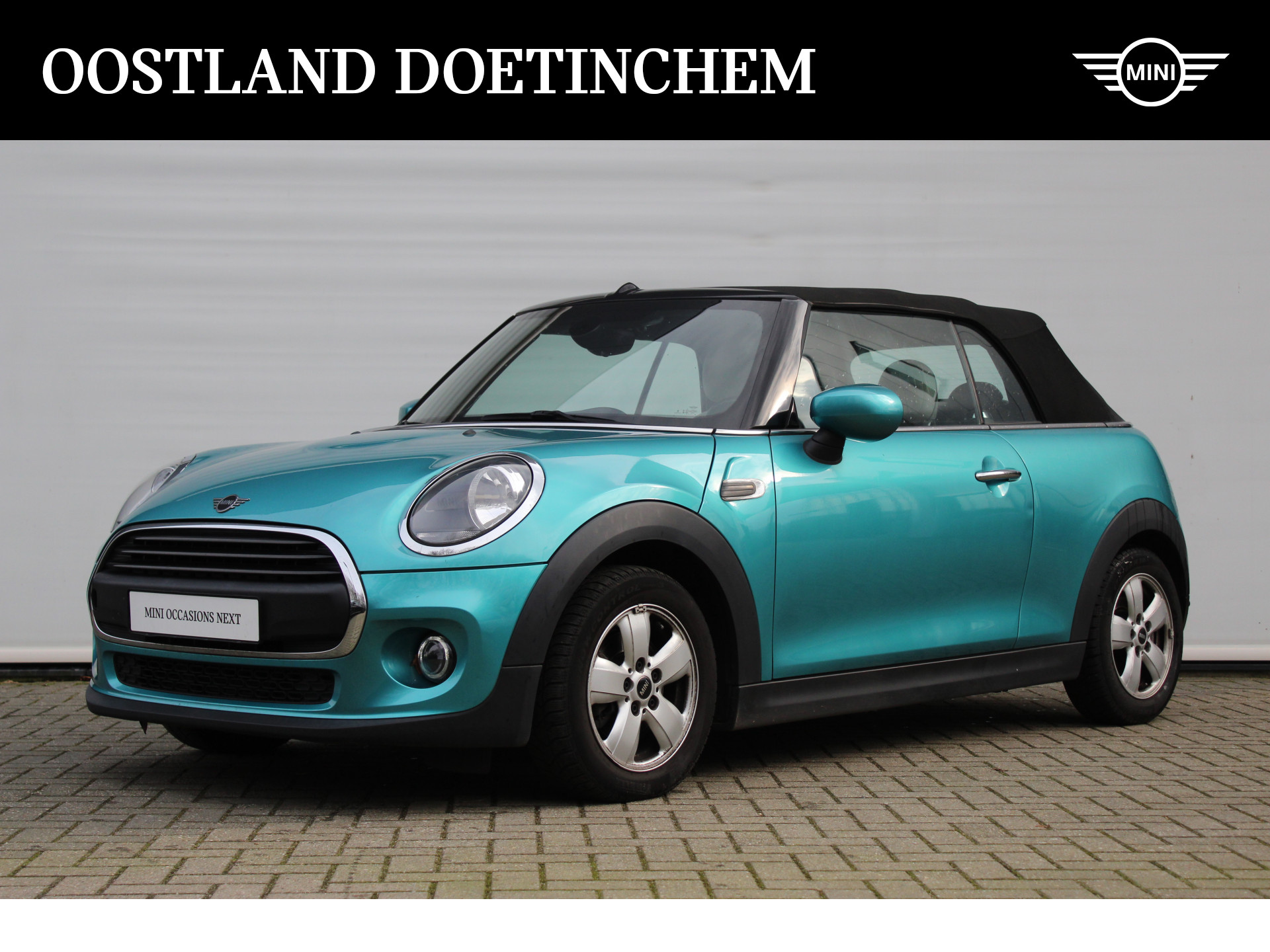 MINI Cabrio One / Comfortstoelen / Apple CarPlay / Navigatie / Cruise Control / Airconditioning / Leder