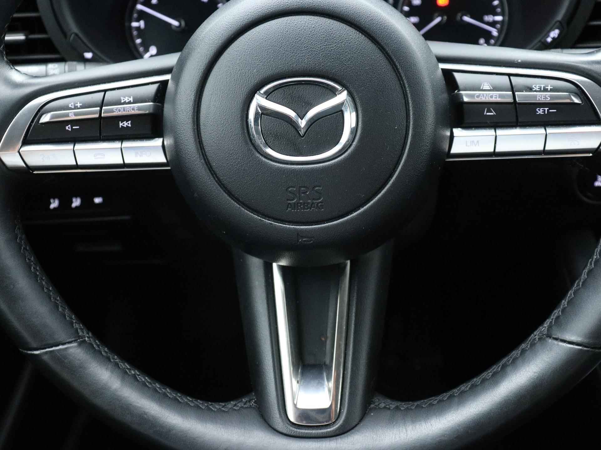 Mazda 3 1.8 SkyActiv-D 116 Comfort met Bose | Apple Carplay/Android Auto | Adaptieve Cruise Control | Lederen Bekleding | DAB | Stoel Verwarming | Stoel Verwarming | 12 Maanden BOVAG Garantie | - 16/22