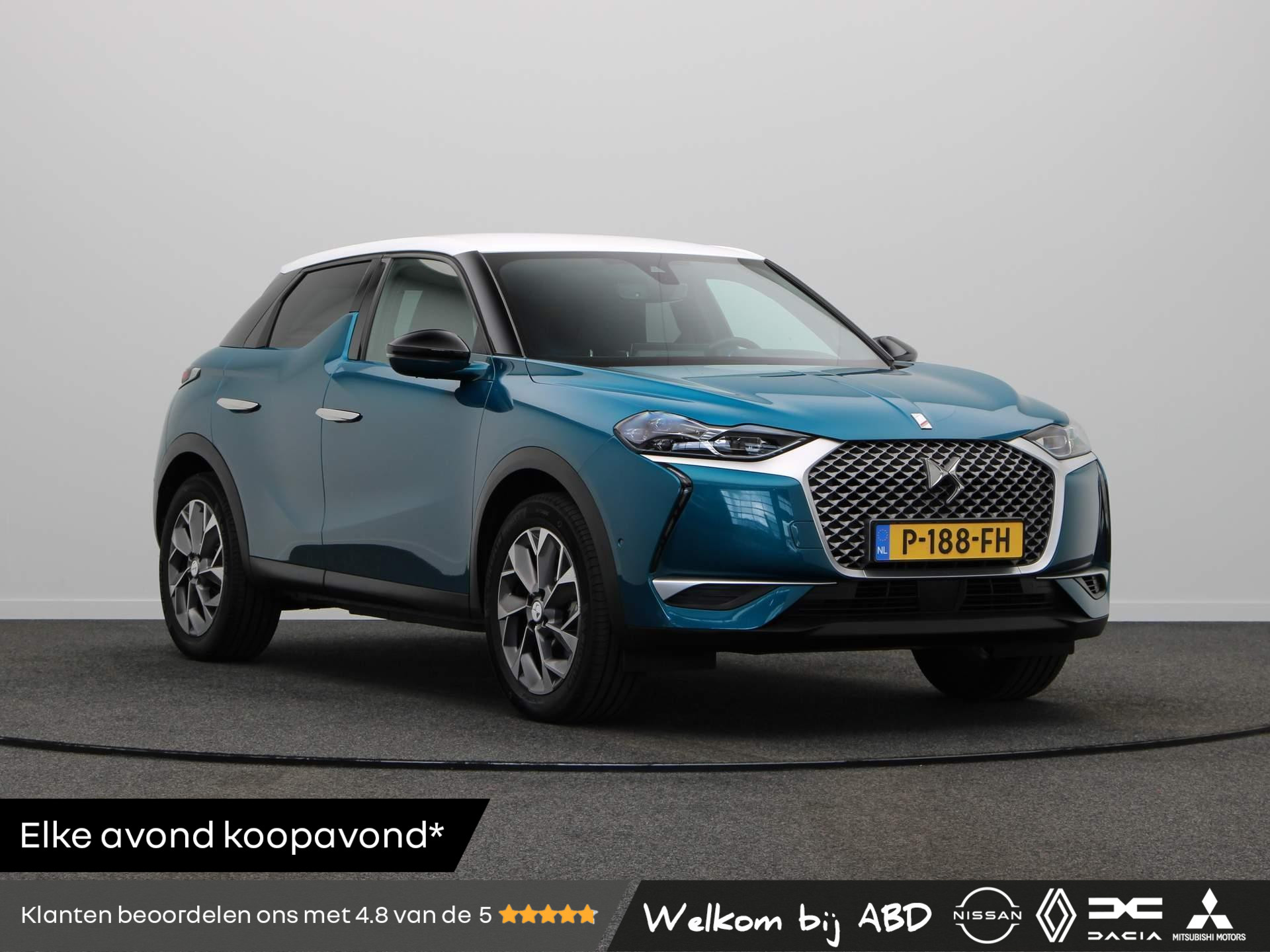 DS 3 Crossback E-Tense Performance Line+ 50 kWh | Head Up Display | Luxe Lederen bekleding |