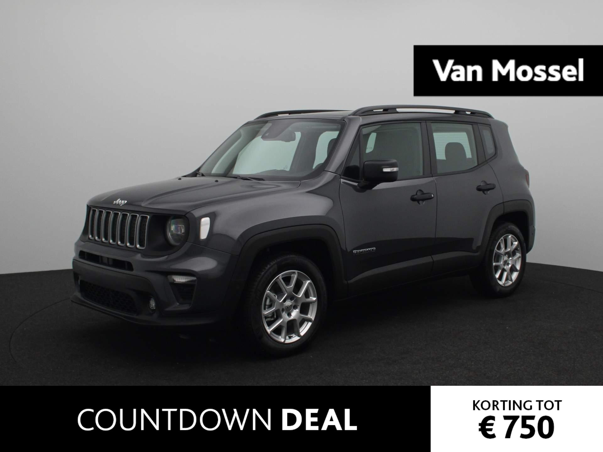 Jeep Renegade 1.5T e-Hybrid Summit | Nieuw Op Voorraad | Schuif/Kantel-Dak | Parkeercamera Achter | 360 Parkeersensoren |