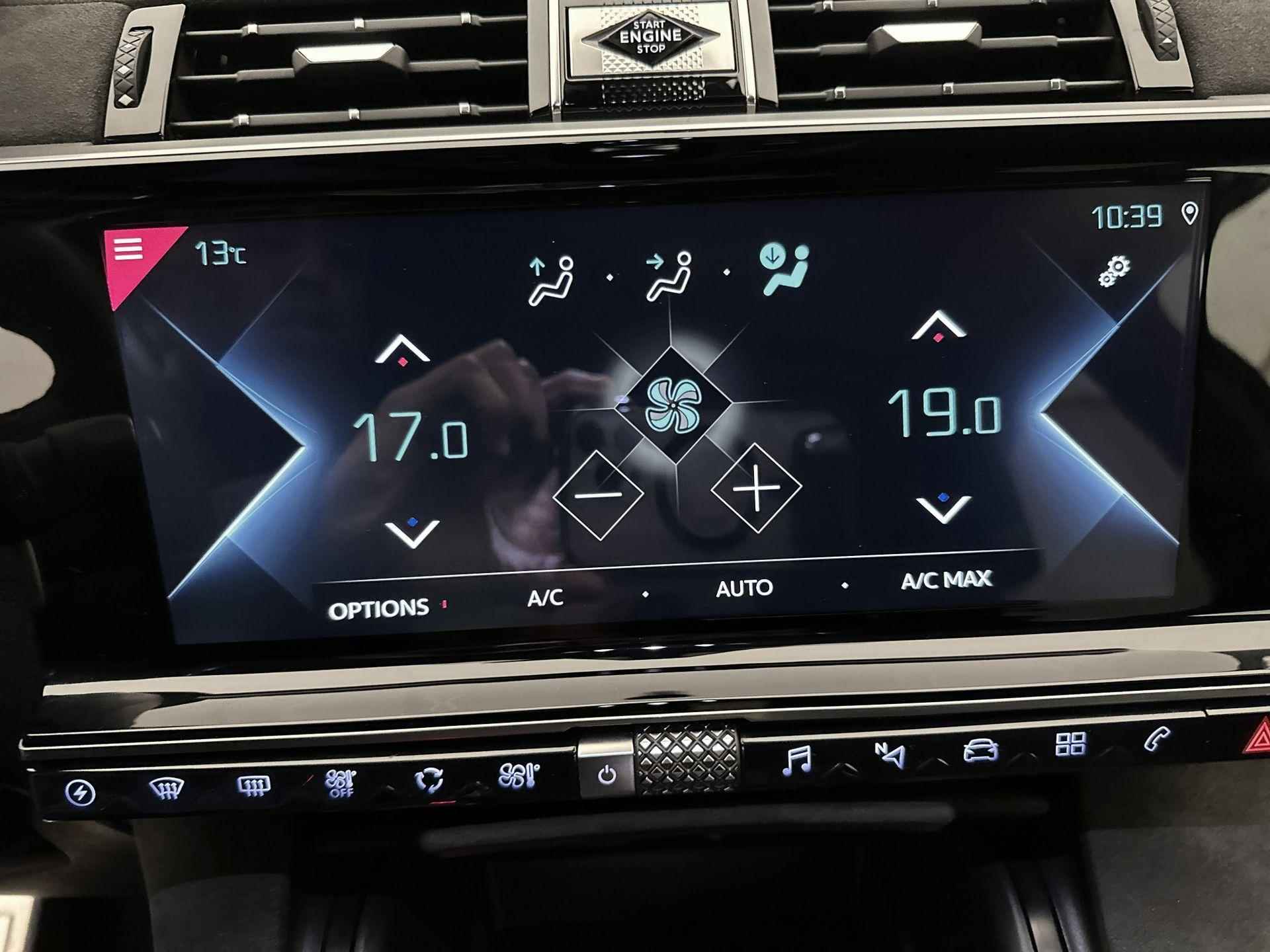 DS 7 Crossback SUV E-Tense Performance Line 225 pk Automaat | Navigatie | Achteruitrijcamera | Parkeersensoren Achter | Alcantara Bekleding | Keyless Start | Xenon Koplampen | Adaptief Demping Systeem | Climate Control | Apple Carplay/Android Auto | - 21/33