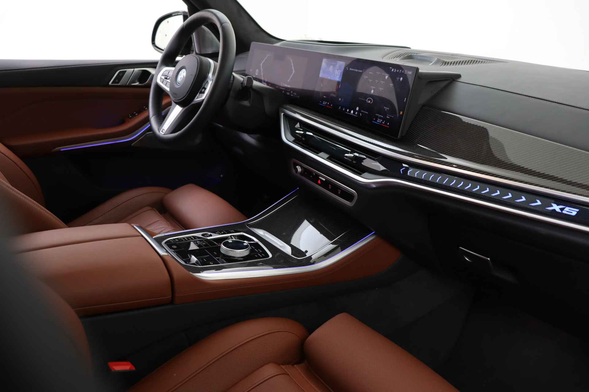 BMW X5 xDrive50e High Executive M Sport Automaat / Panoramadak Sky Lounge / Trekhaak / Massagefunctie / Parking Assistant Professional / Bowers & Wilkins / Soft-Close - 17/79