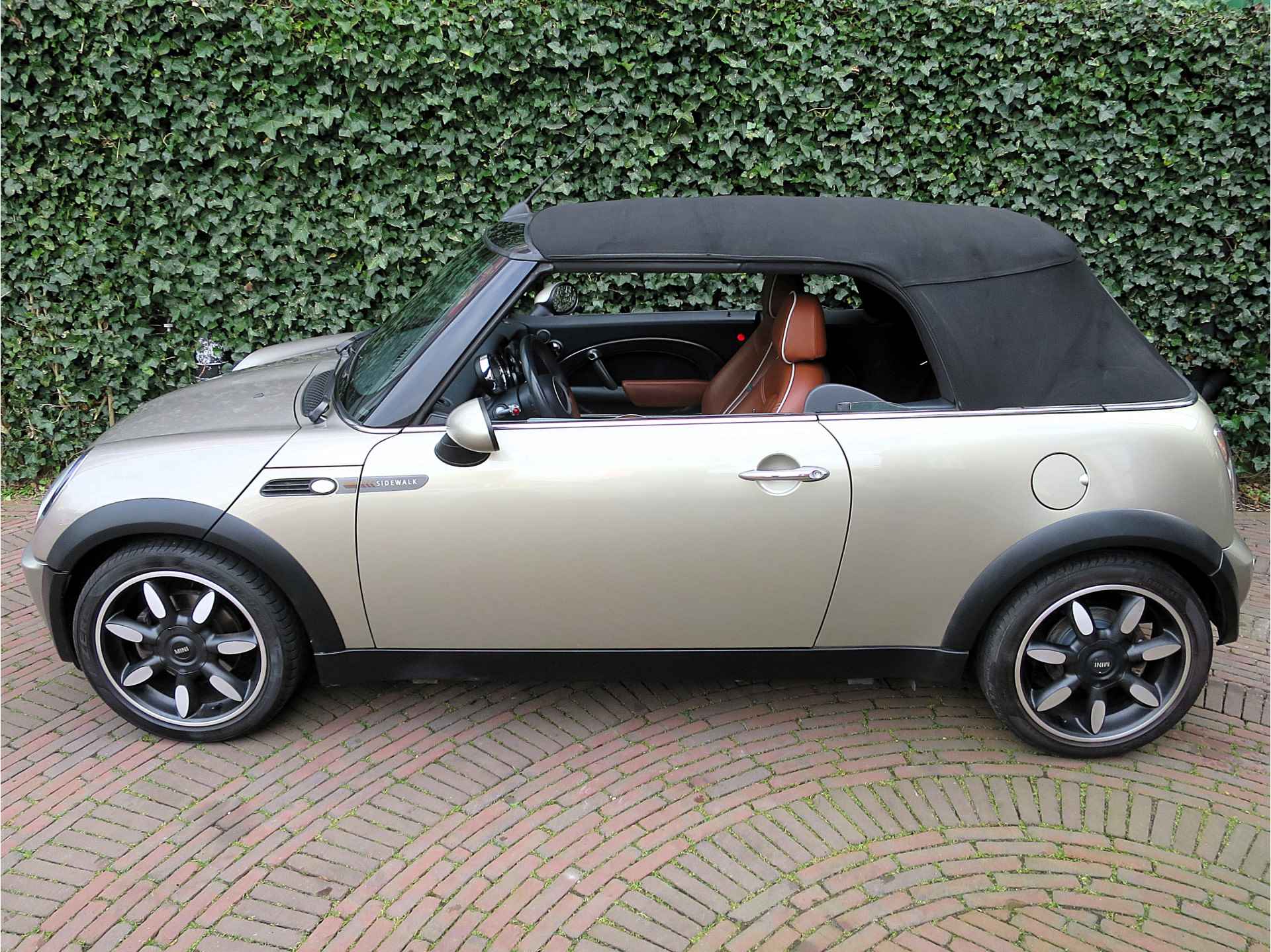 MINI Cabrio 1.6 Cooper Sidewalk R52 NL-auto, PDC, Leer, cruis, 17" en Youngtimer - 44/49