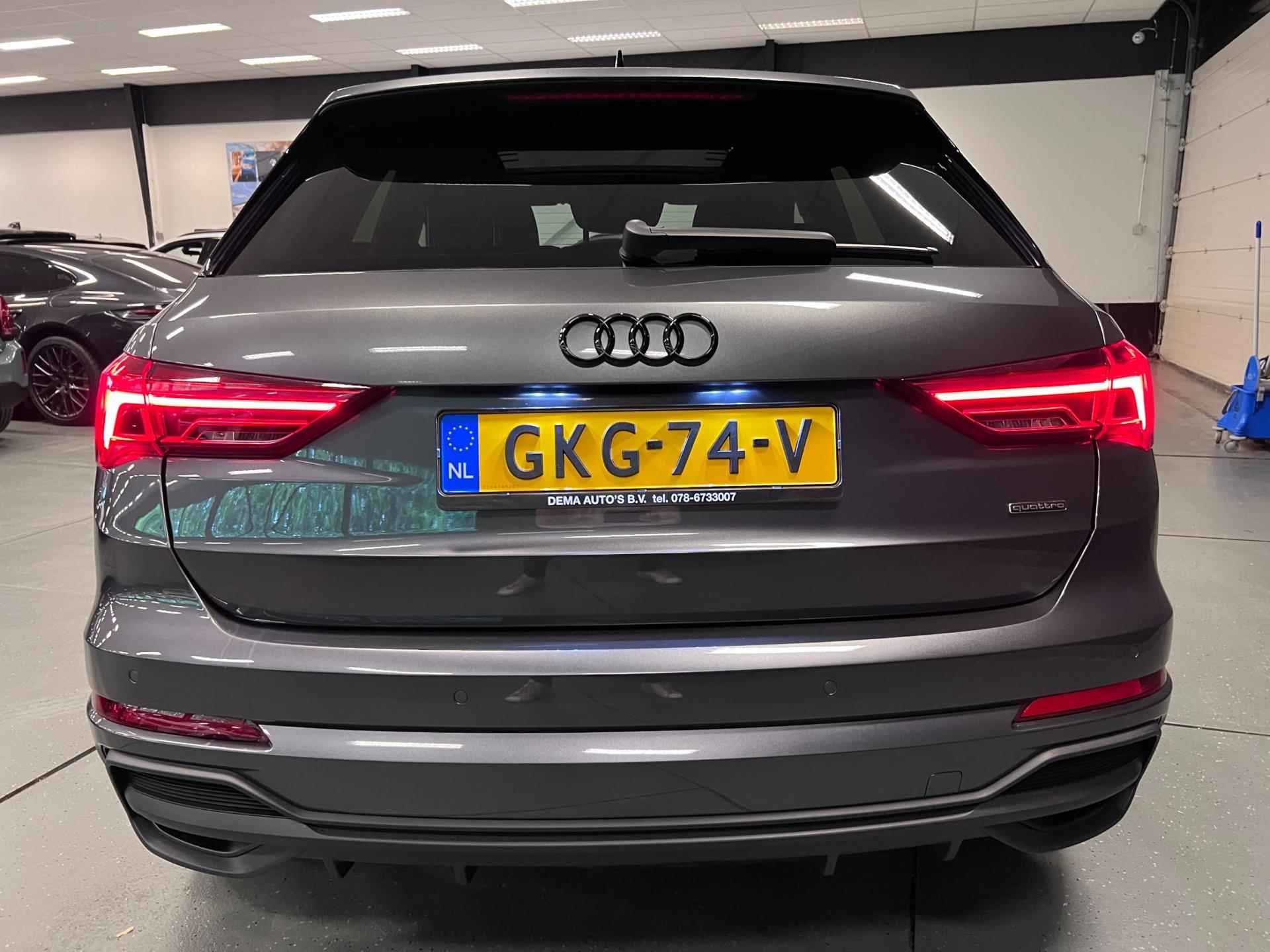 Audi Q3 40 TFSI quattro S edition 20'' 2X S-LINE PANO/LED/DAB/CARPLAY/NAVI/ECC/PDC/CRUISE/// - 10/49