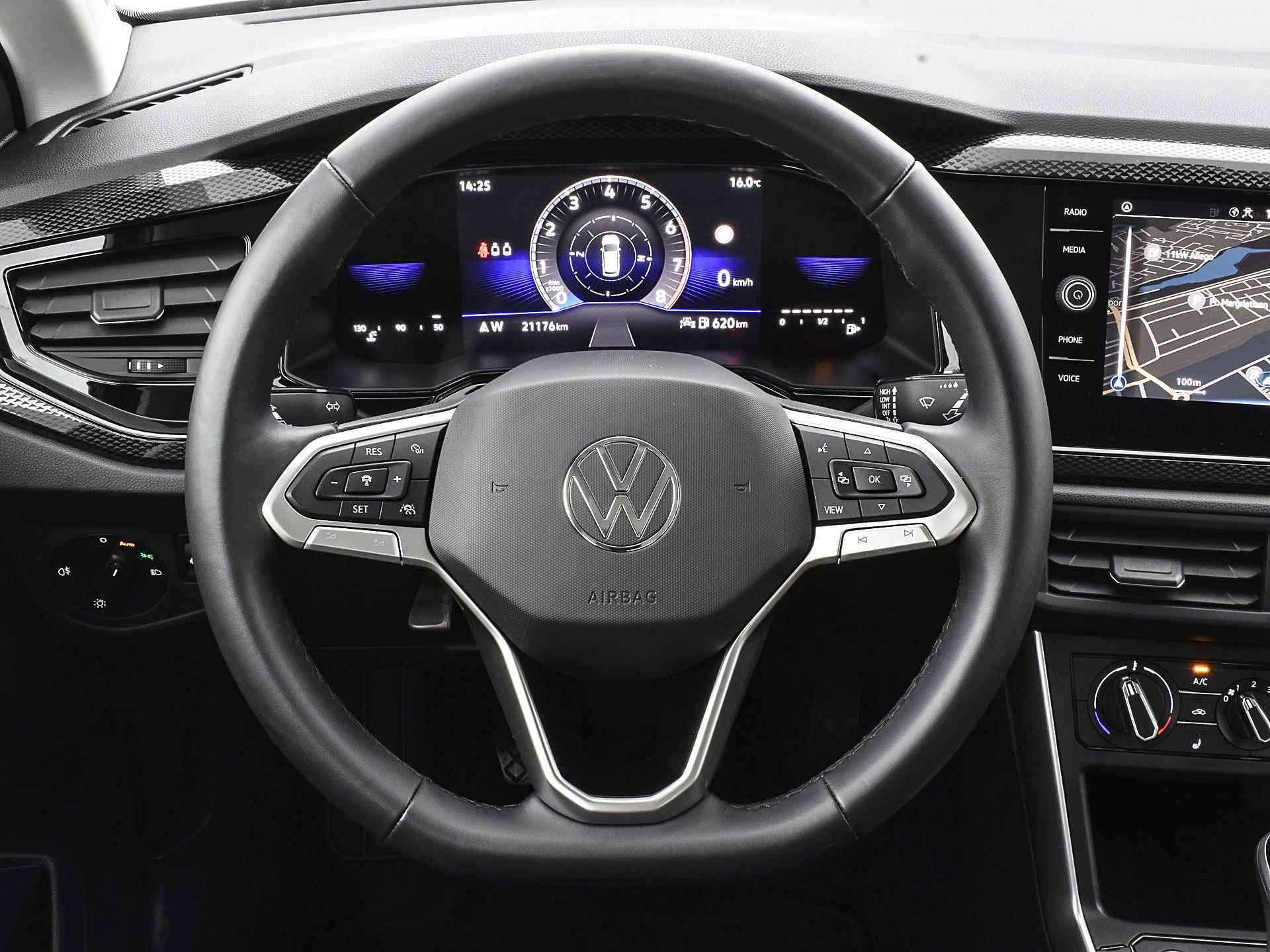Volkswagen Taigo 1.0 Tsi 95pk Life | ACC | Airco | P-Sensoren | Camera | Keyless | Navi | App-Connect | 16'' Inch | Garantie t/m 02-08-2027 of 100.000km - 20/32