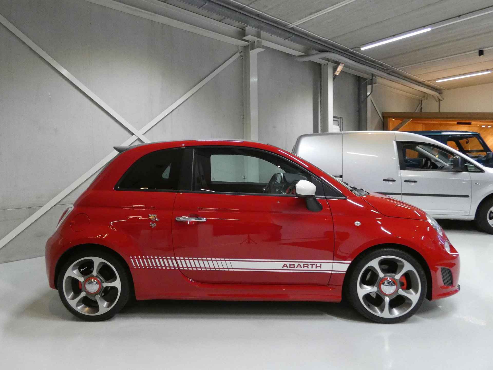 Fiat 500 1.4 T-Jet Abarth Turismo in unieke staat, liefhebbers auto!! - 28/36