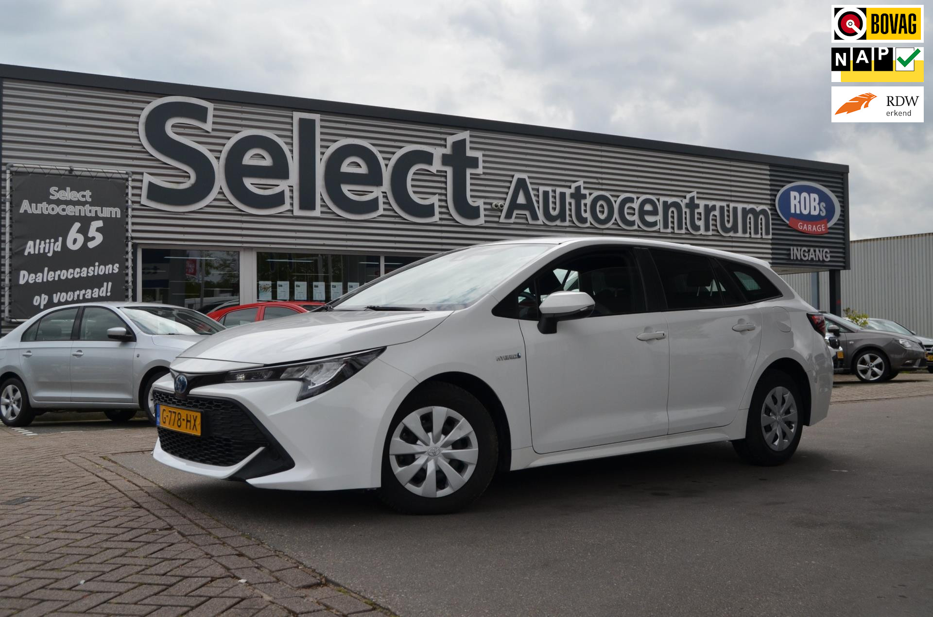 Toyota Corolla Touring Sports 1.8 Hybrid|AUTOMAAT|LED|DEALERONDRH.|CRUISE|CLIMA bij viaBOVAG.nl