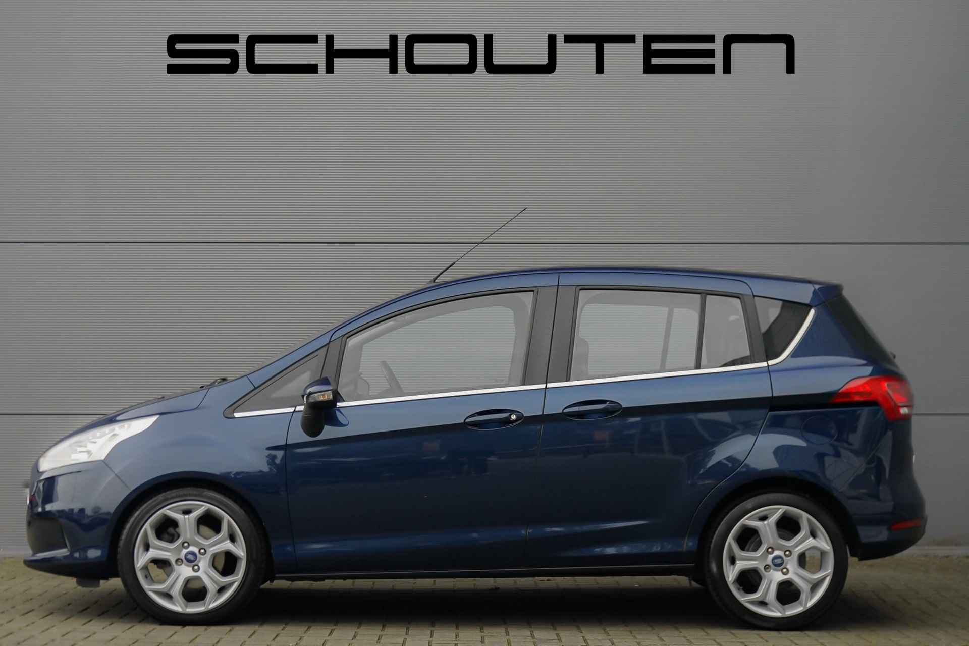 Ford B-MAX 1.6 TI-VCT Titanium Airco Stoelverwarming NL Auto - 11/36