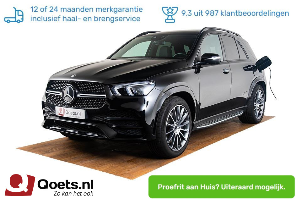 Mercedes-Benz GLE-klasse 350 e 4MATIC Premium Plus AMG pakket - Panoramadak - Burmester surround sound - Warmtecomfortpakket - Keyless go - Parkeerpakket - Head-up Display bij viaBOVAG.nl