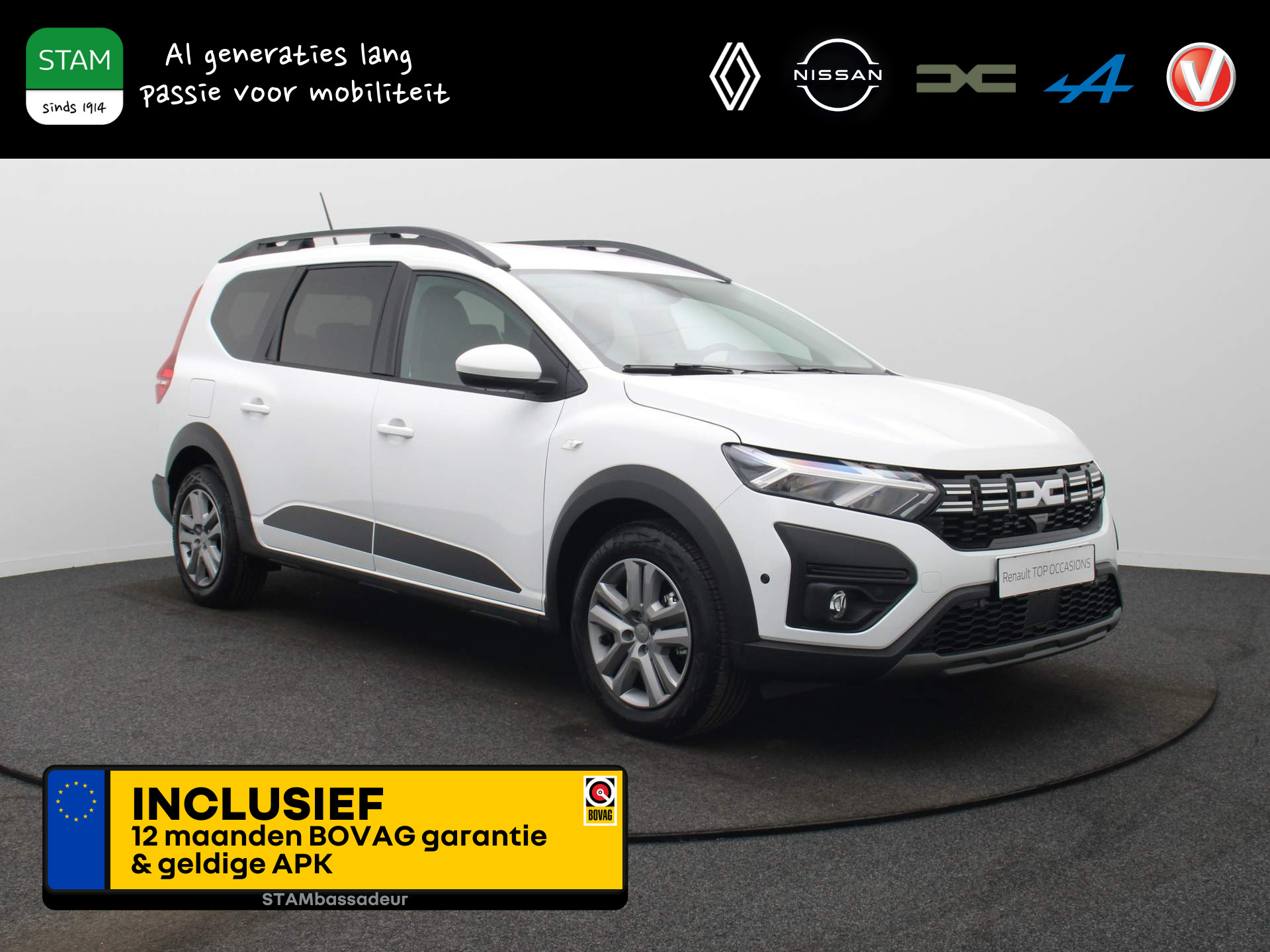 Dacia Jogger TCe 90pk ECO-G Expression 7-PERS. Airco | Navig | Achteruitrij camera