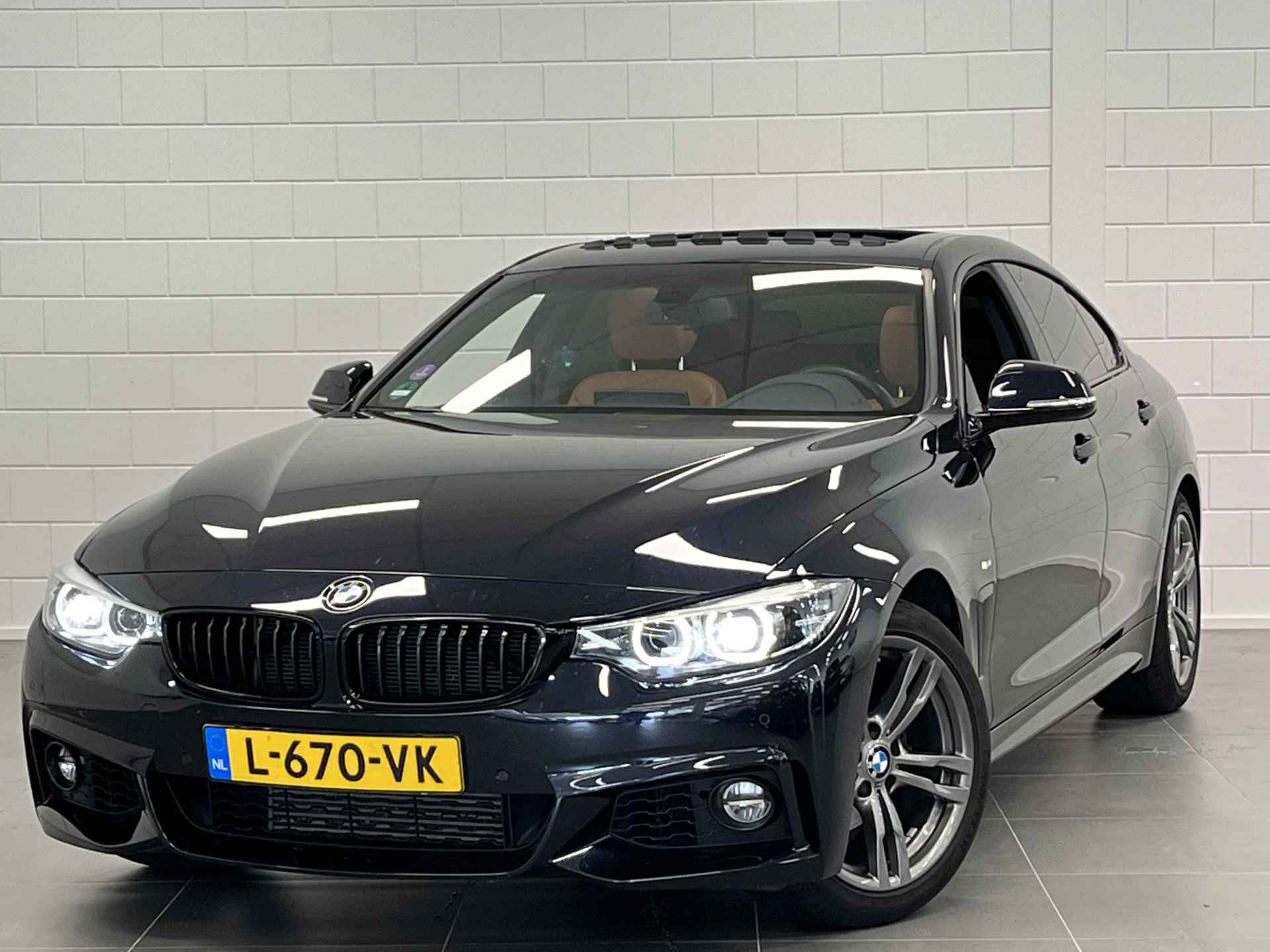 BMW 4 Serie Gran Coupé 418i Executive Edition LEDER | OPEN DAK | NAVIGATIE | DEALER ONDERHOUDEN! - 43/49