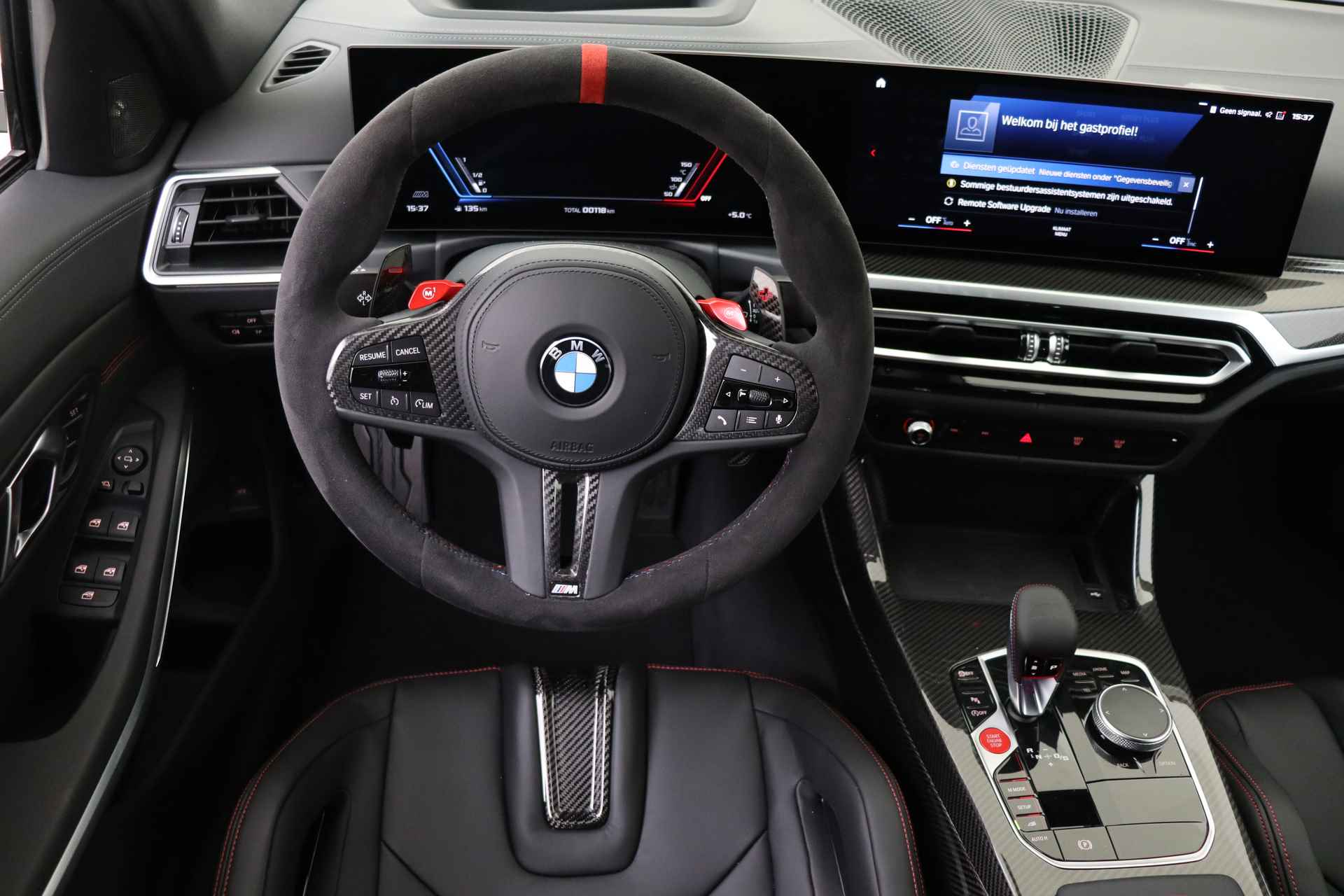 BMW 3 Serie M3 CS High Executive Automaat / M Drive Professional / M Carbon kuipstoelen / Adaptief M Onderstel / M Carbon-Keramik-Remmen / Live Cockpit Professional - 28/93