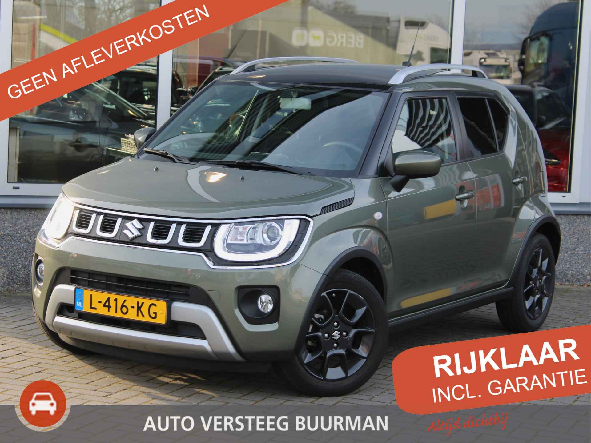 Suzuki Ignis 1.2 Smart Hybrid Select Navigatie, Carplay/Android Auto, Airco, Achteruitrijcamera, Stoelverwarming