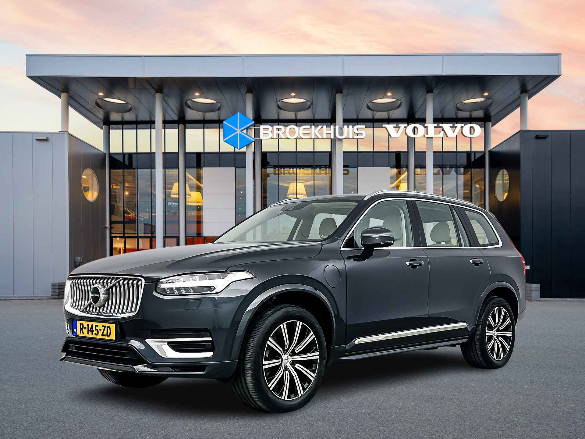 Volvo XC90 T8 GT Recharge AWD Inscription | Long range | 20'' | Full LED | Adaptieve cruise | Parkeercamera | Keyless | Blis | DAB - 1/35