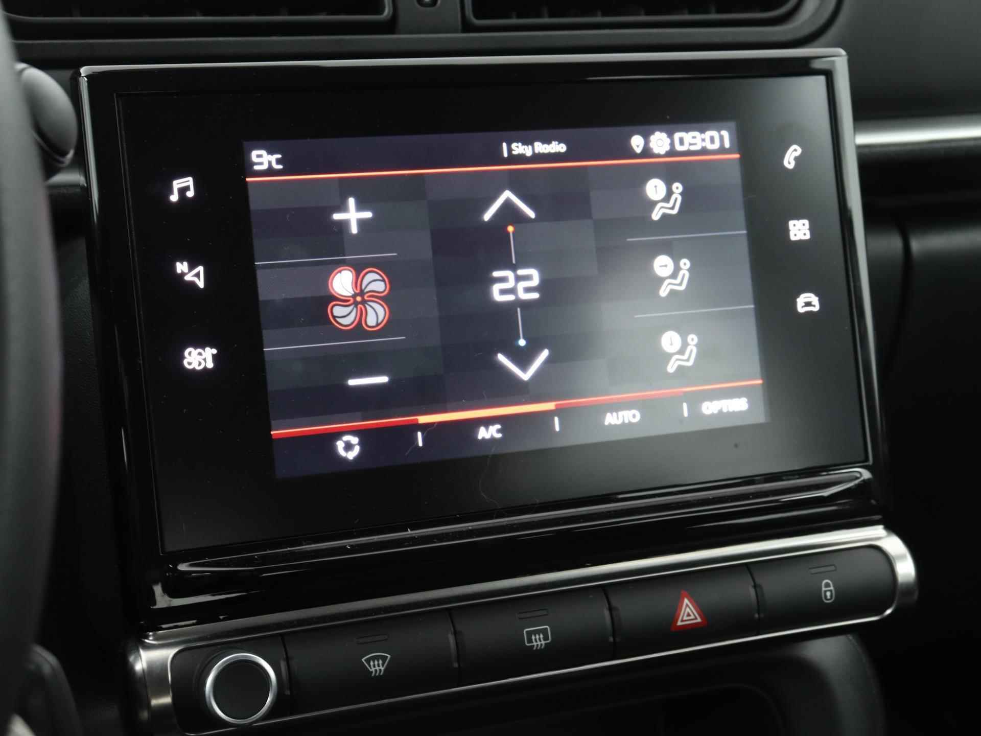Citroen C3 C-Series 83pk  | Facelift Model | Navigatie Via AppleCarPlay/AndroidAuto | Climate Controle | Voorstoelen Verwarmd | Bluetooth | All Season Banden - 31/37