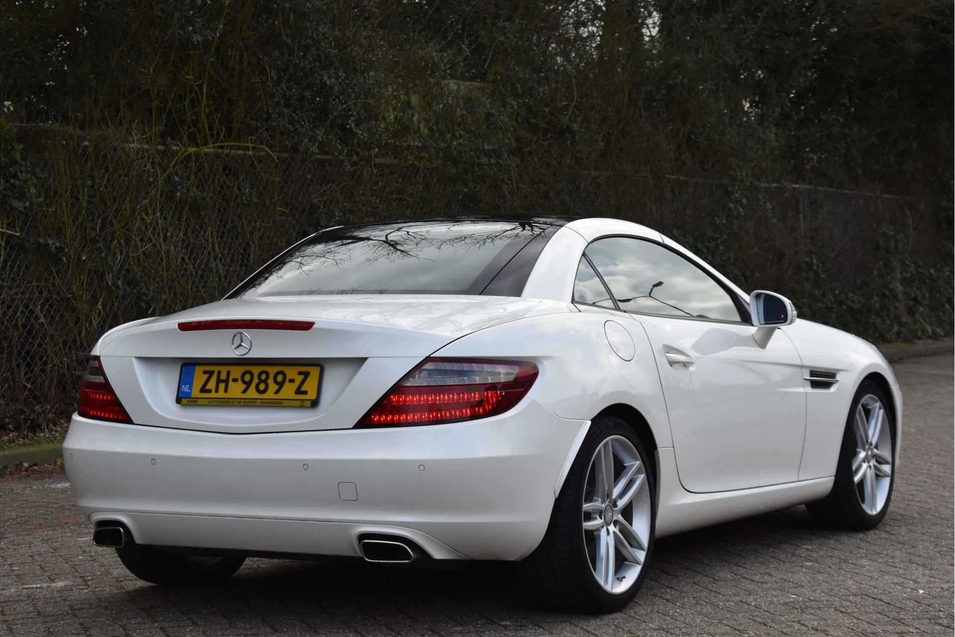 Mercedes-Benz SLK 200 Edition 1 AMG | Vol | Pano.dak | Airscarf | Keyless | Stoelverwarming | Adapt.CC | Xenon / LED | Z+W banden - 31/65