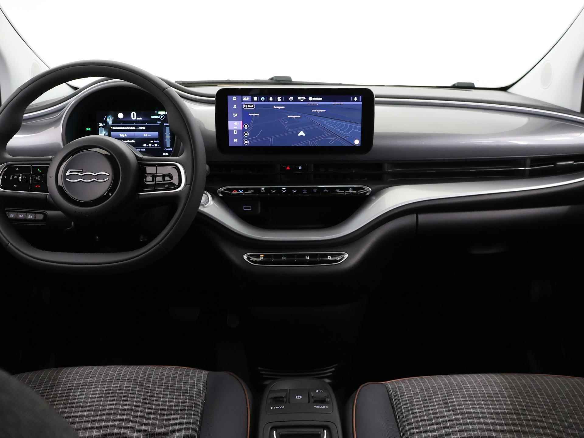 Fiat 500 Icon 42 kWh | Navigatie | Keyless go | Climate Control | Bluetooth | - 9/41