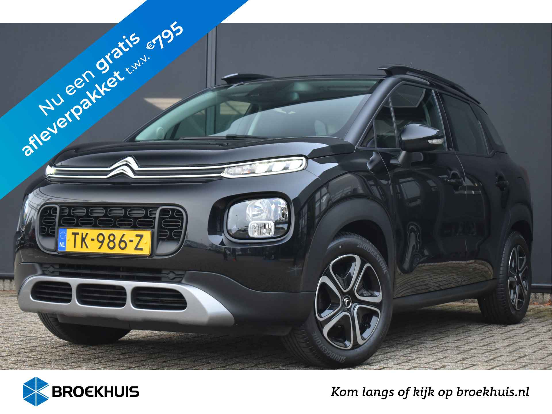 Citroën C3 Aircross 1.2 PureTech Feel | Trekhaak | Navigatie | Climate Control | Parkeersensoren | Nieuwe Banden | Cruise Control | Draadloze Telefo - 1/46