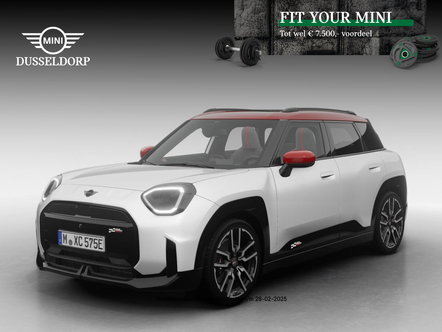 MINI Aceman SE John Cooper Works Pakket XL PRIVATE LEASE EUR 615,- (48 mnd/10.000 km)