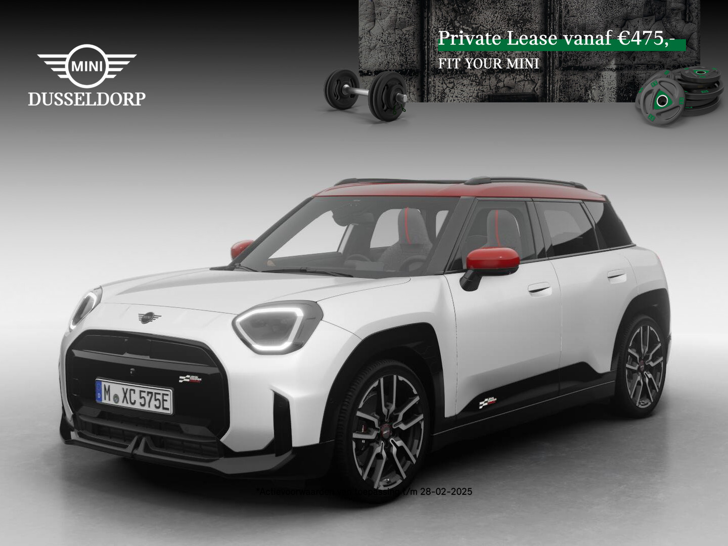 MINI Aceman SE John Cooper Works Pakket XL PRIVATE LEASE EUR 615,- (48 mnd/10.000 km)