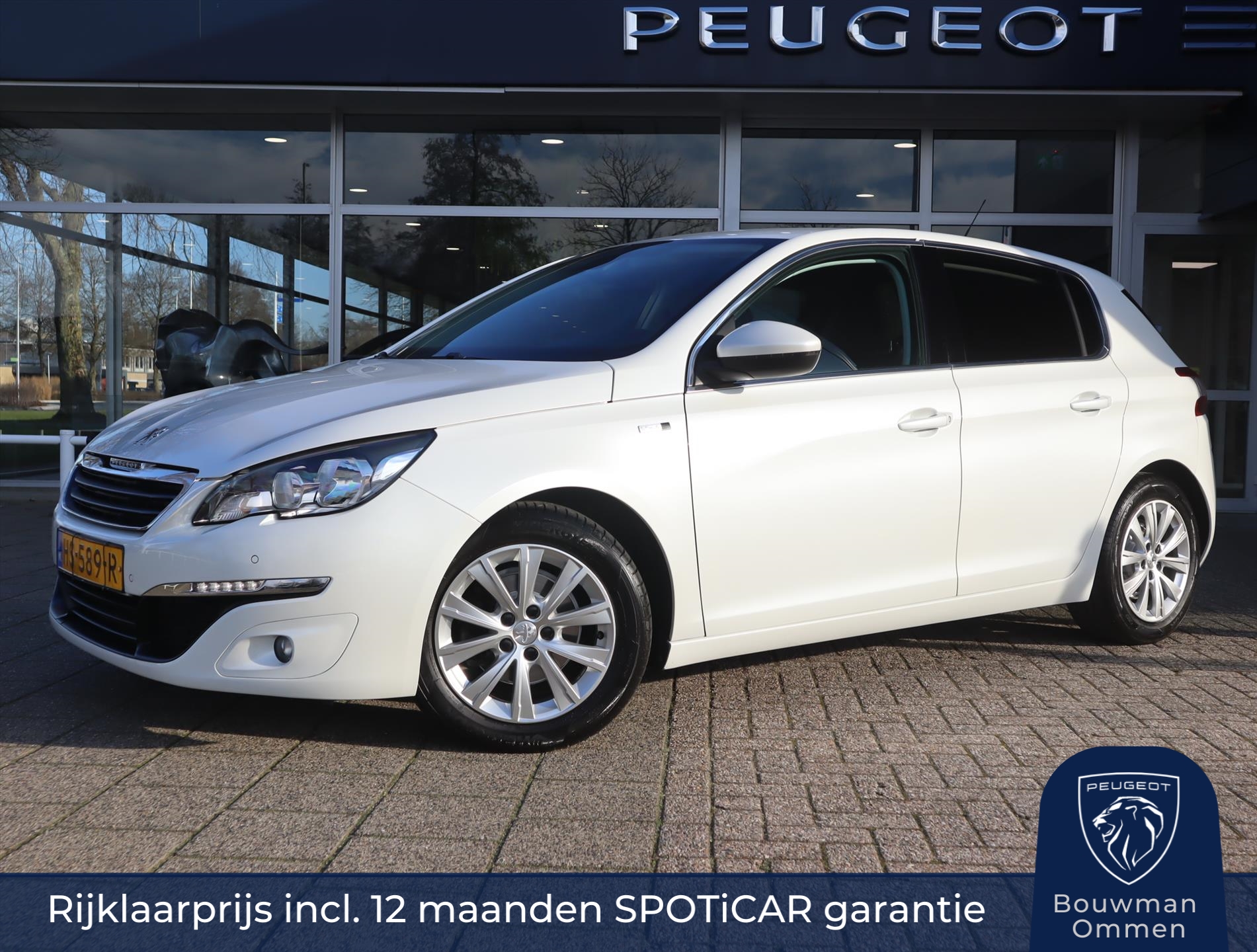 PEUGEOT 308 Style PureTech 130pk S&S EAT6 Automaat, Rijklaarprijs, Navigatie Camera DAB+ Trekhaak