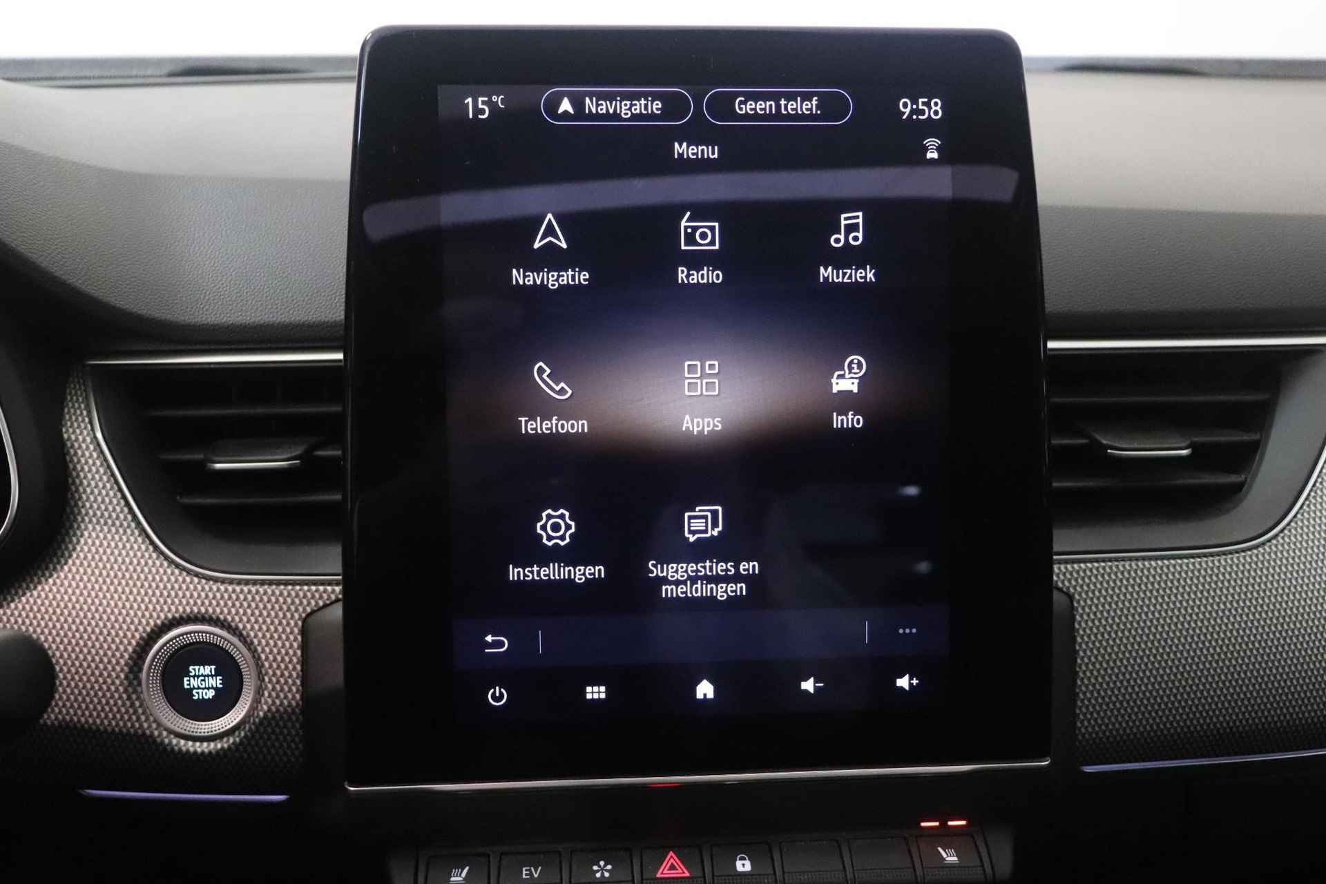 Renault Arkana 1.6 E-Tech hybrid 145 Techno | Open dak | Verwarmbare voorstoelen | Stuurverwarming | Apple CarPlay Android auto Navigatie | - 27/35