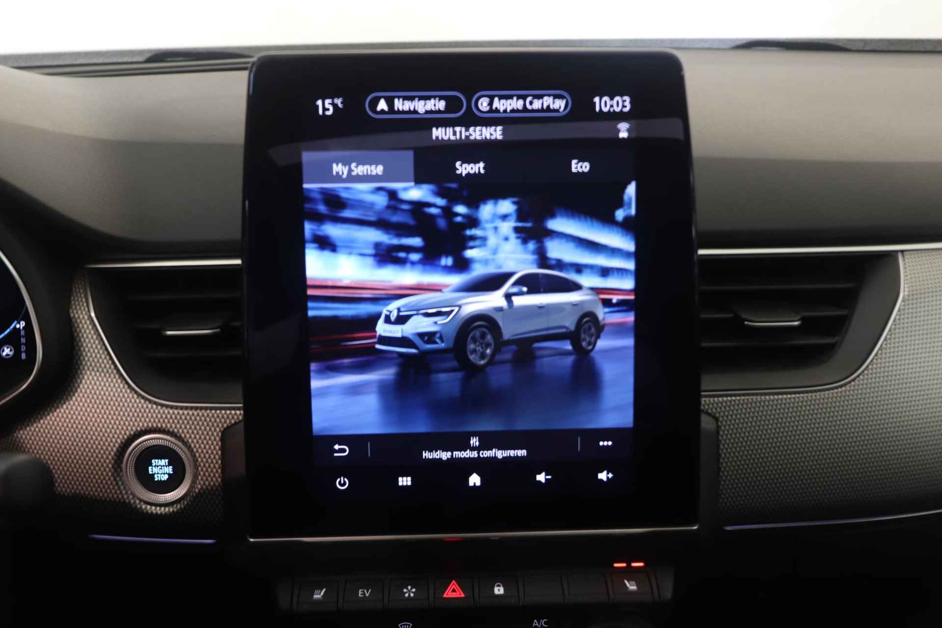 Renault Arkana 1.6 E-Tech hybrid 145 Techno | Open dak | Verwarmbare voorstoelen | Stuurverwarming | Apple CarPlay Android auto Navigatie | - 29/35