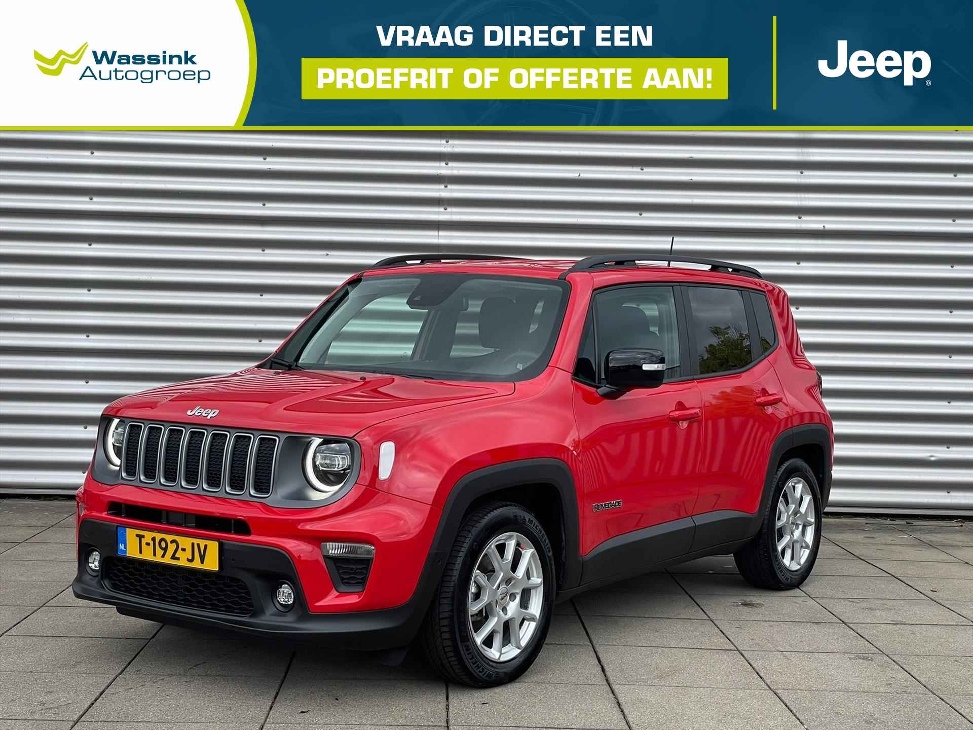 JEEP Renegade 1.5T e-Hybrid 130pk Limited | Achterruitrijcamera | Keyless Start & Go| Adaptive Cruise Control | Navigatie